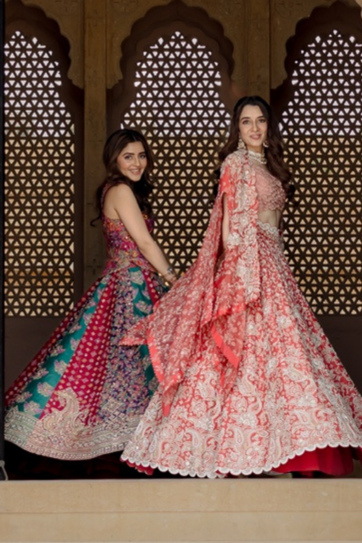 Isha multani in Taaran Lehenga Set