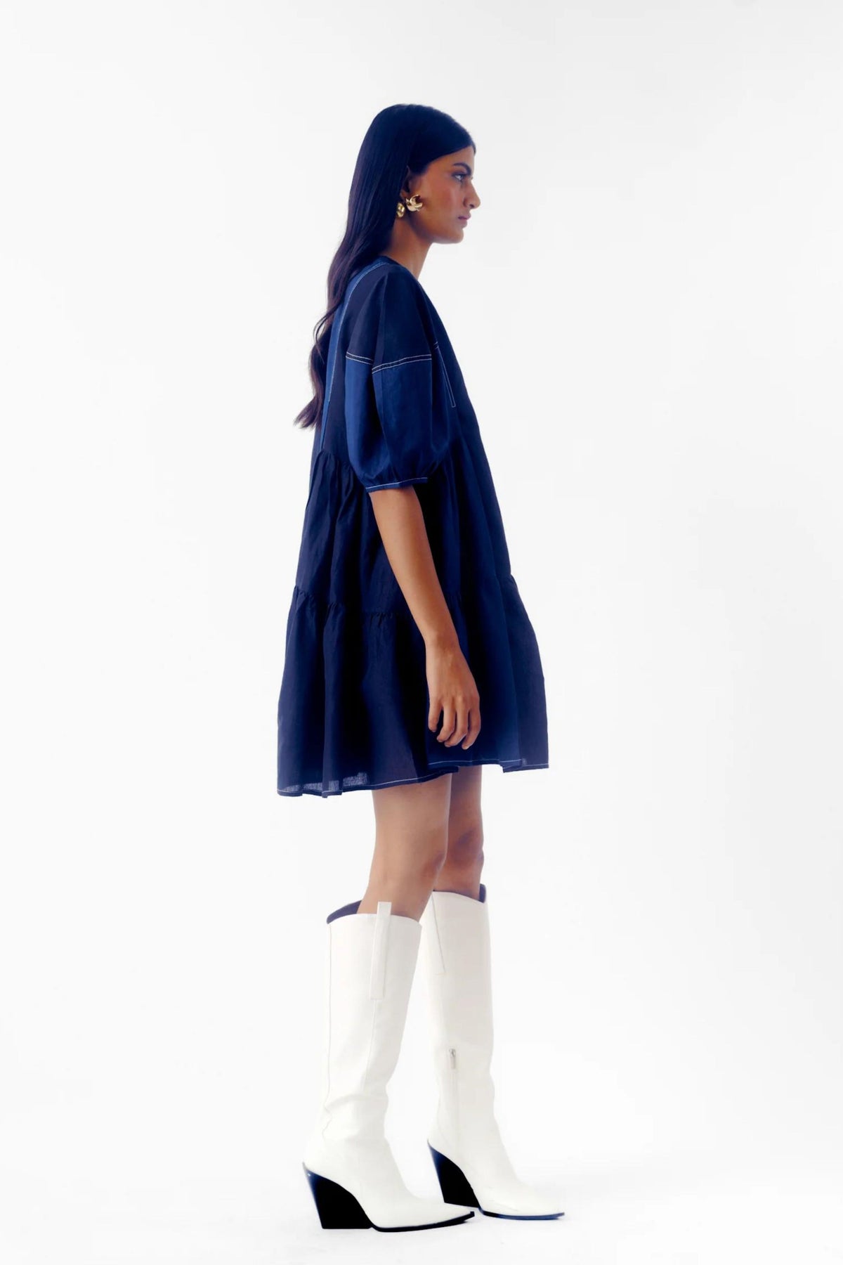 Effervescent Linen Dress