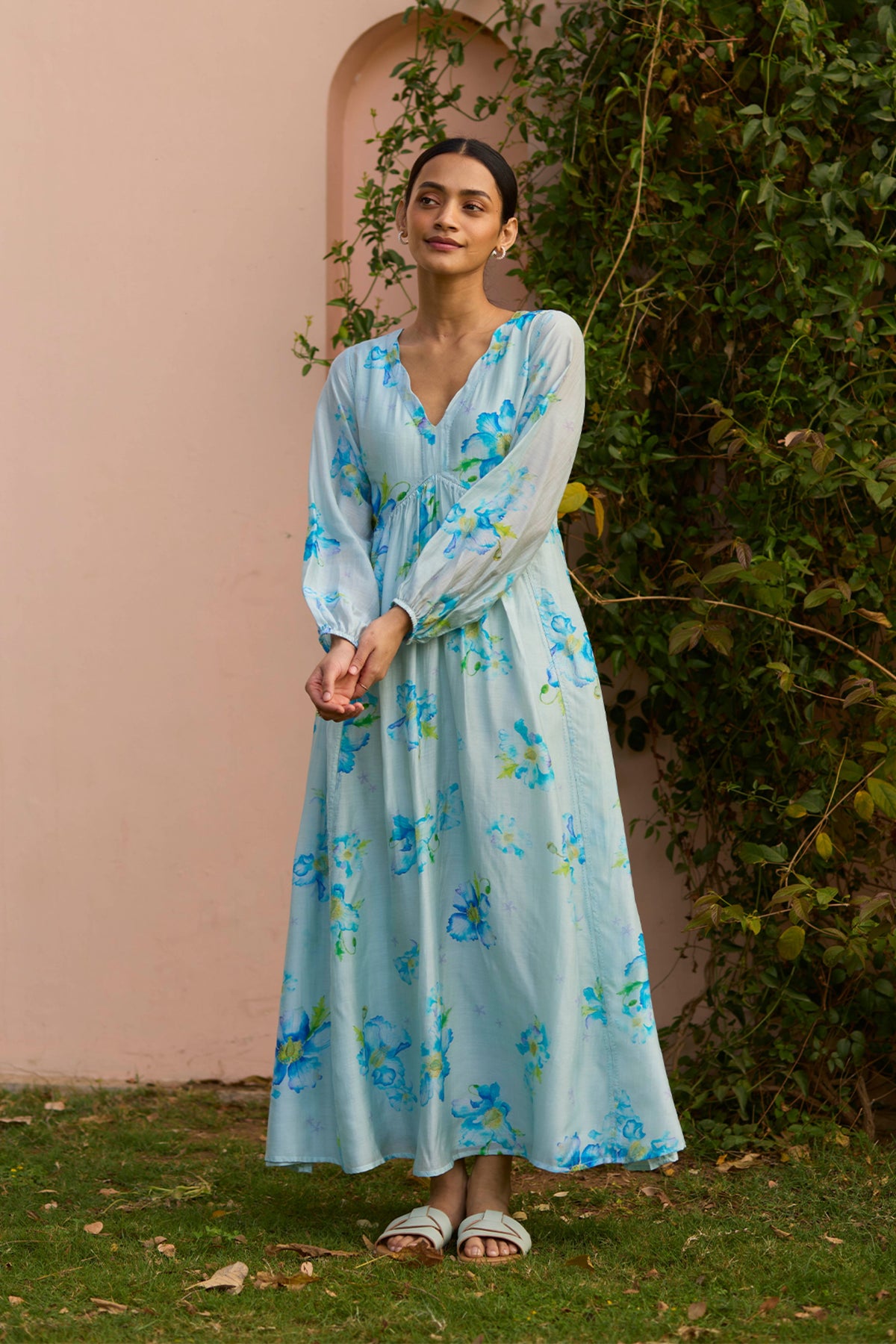 Rejoice Poppy Blue Dress