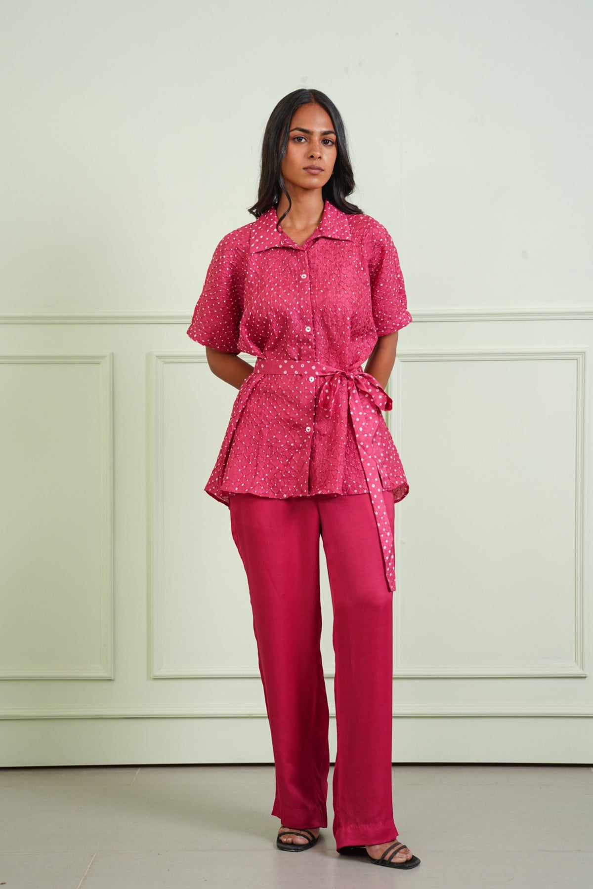 Rani Pink Straight Pants