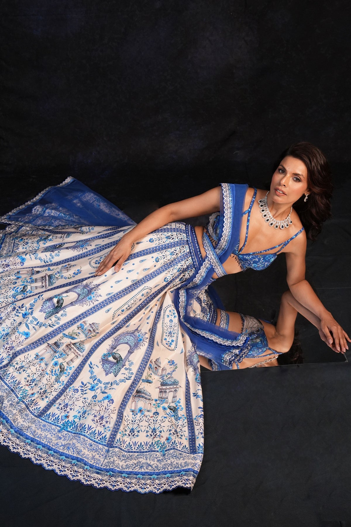 Neel Mahal Lehenga Set