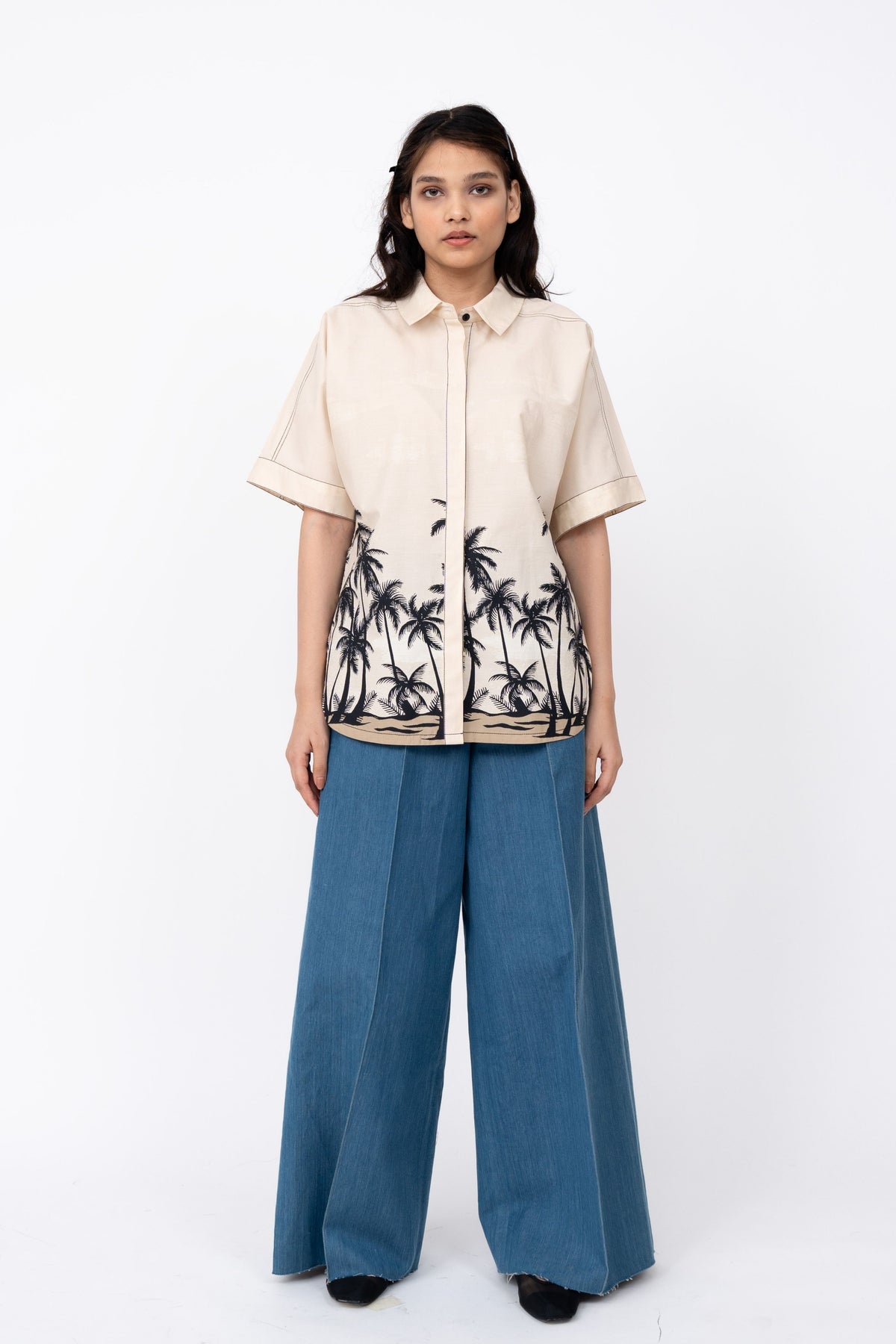 Dawn Print Shell Shirt