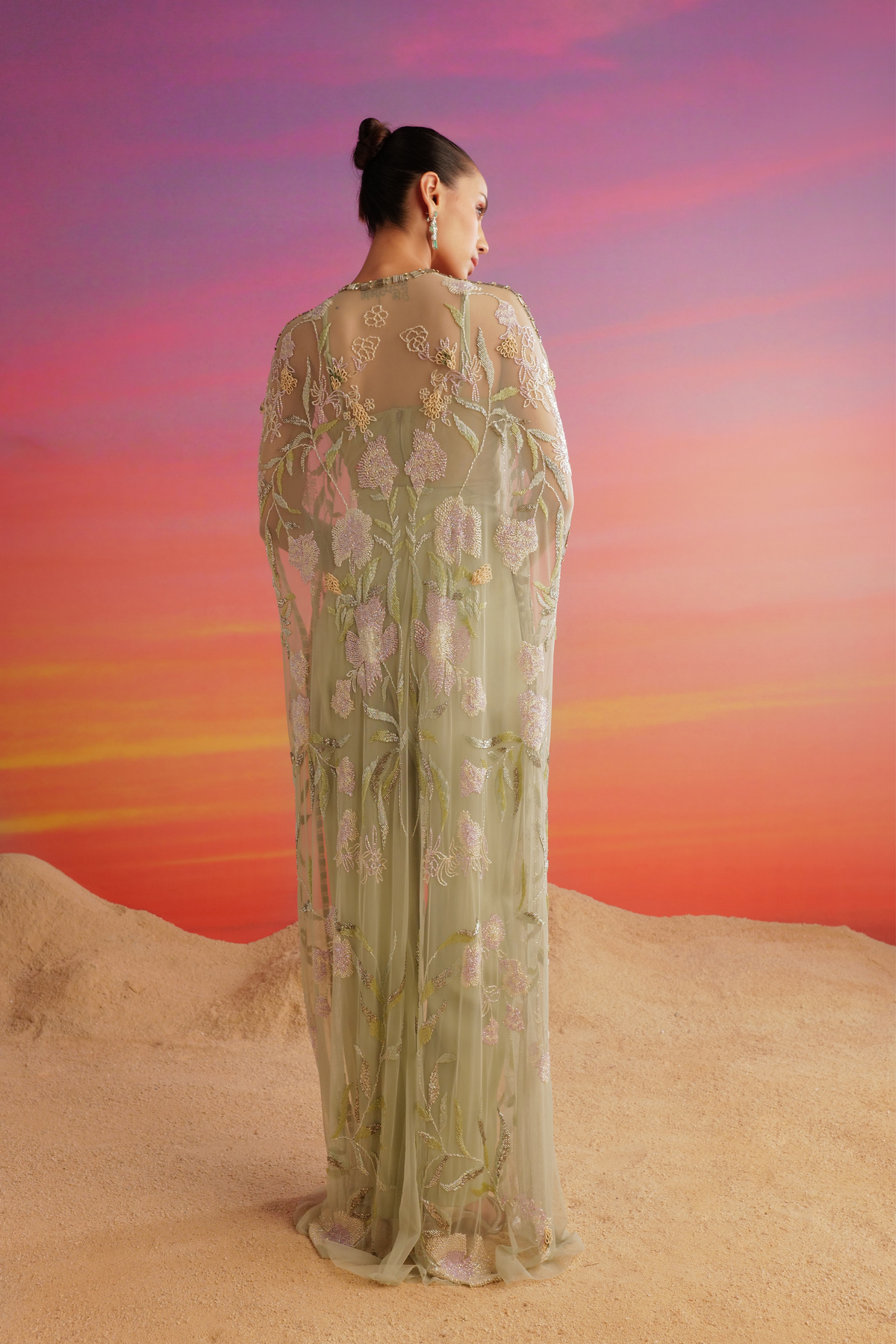 Regina Cape In Mint