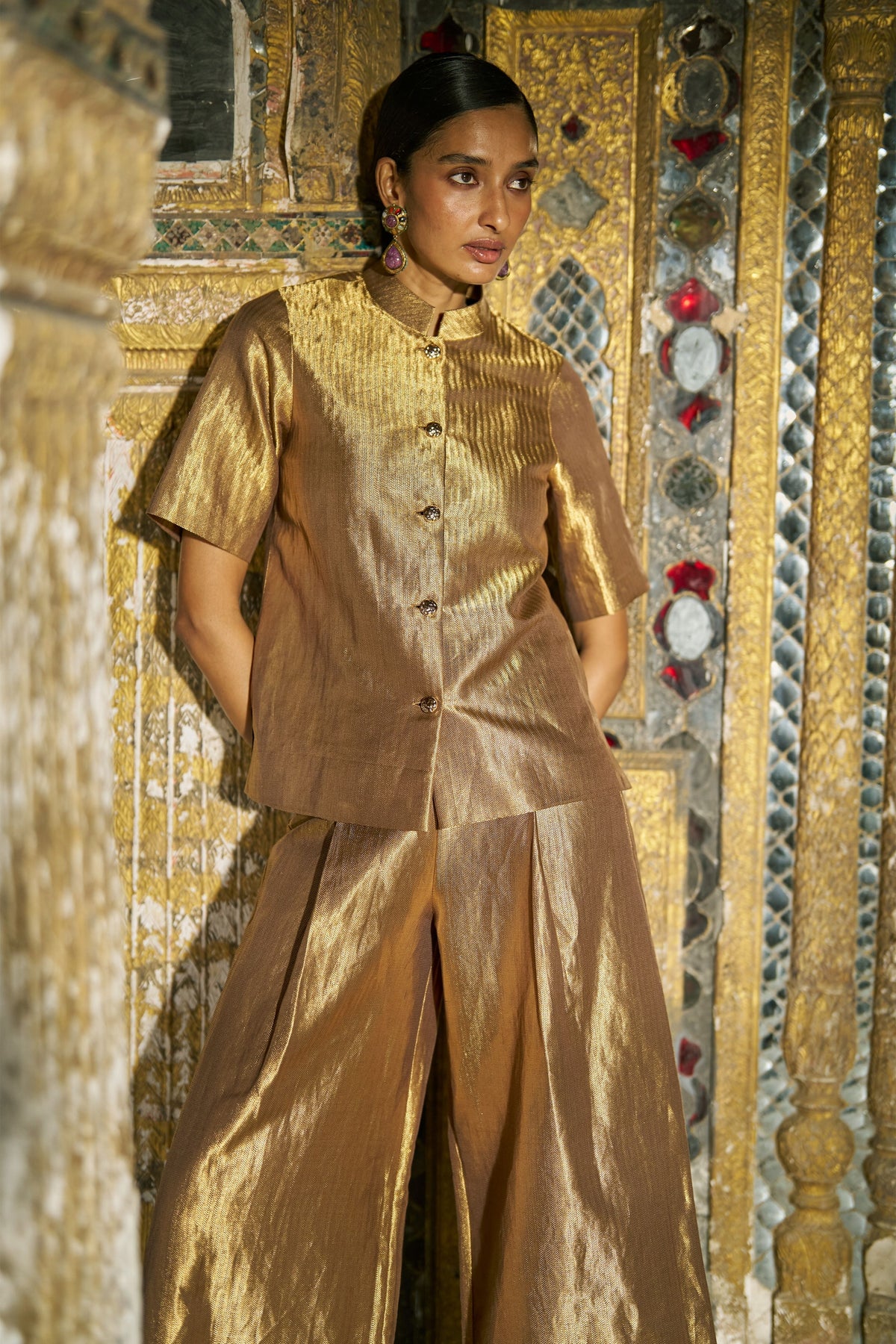 Banarasi Brocade Pant Set