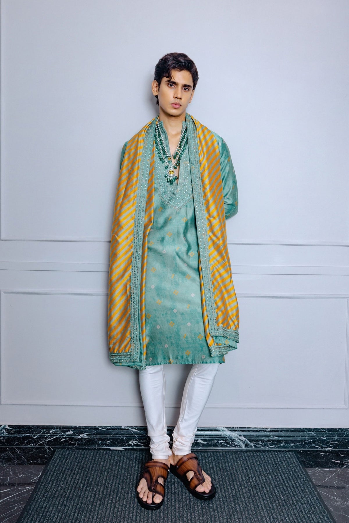 Sage Green Kurta Set
