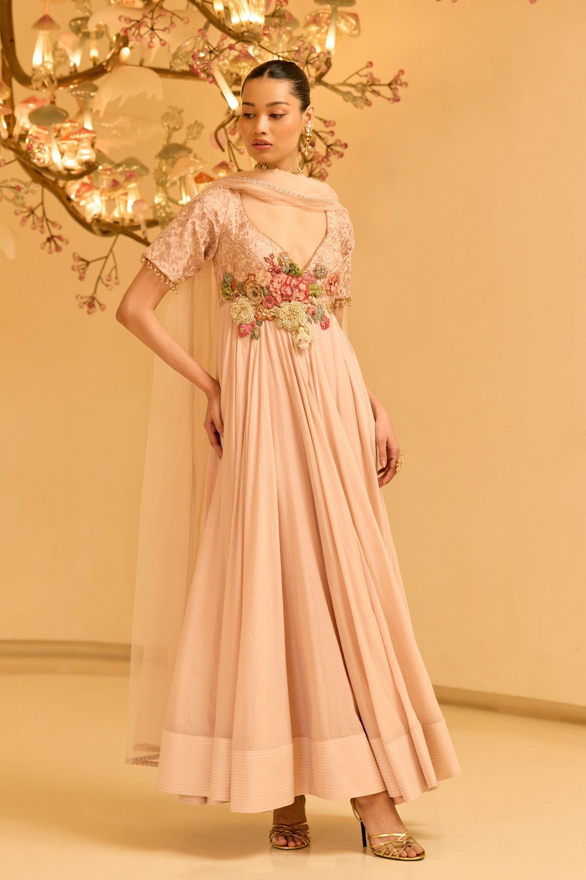 Ethereal Anarkali Set