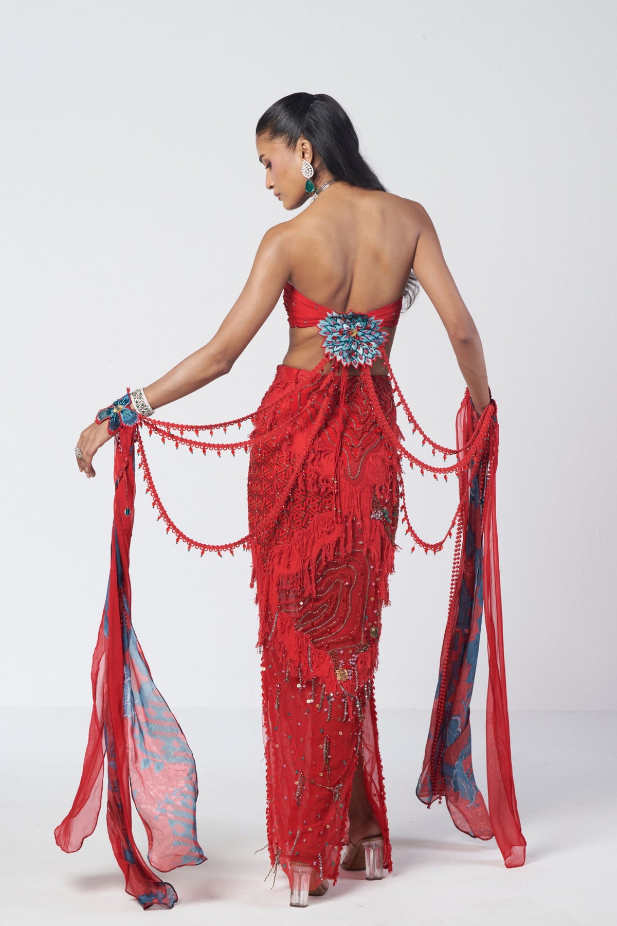 Scarlet Mehbooba Skirt Set