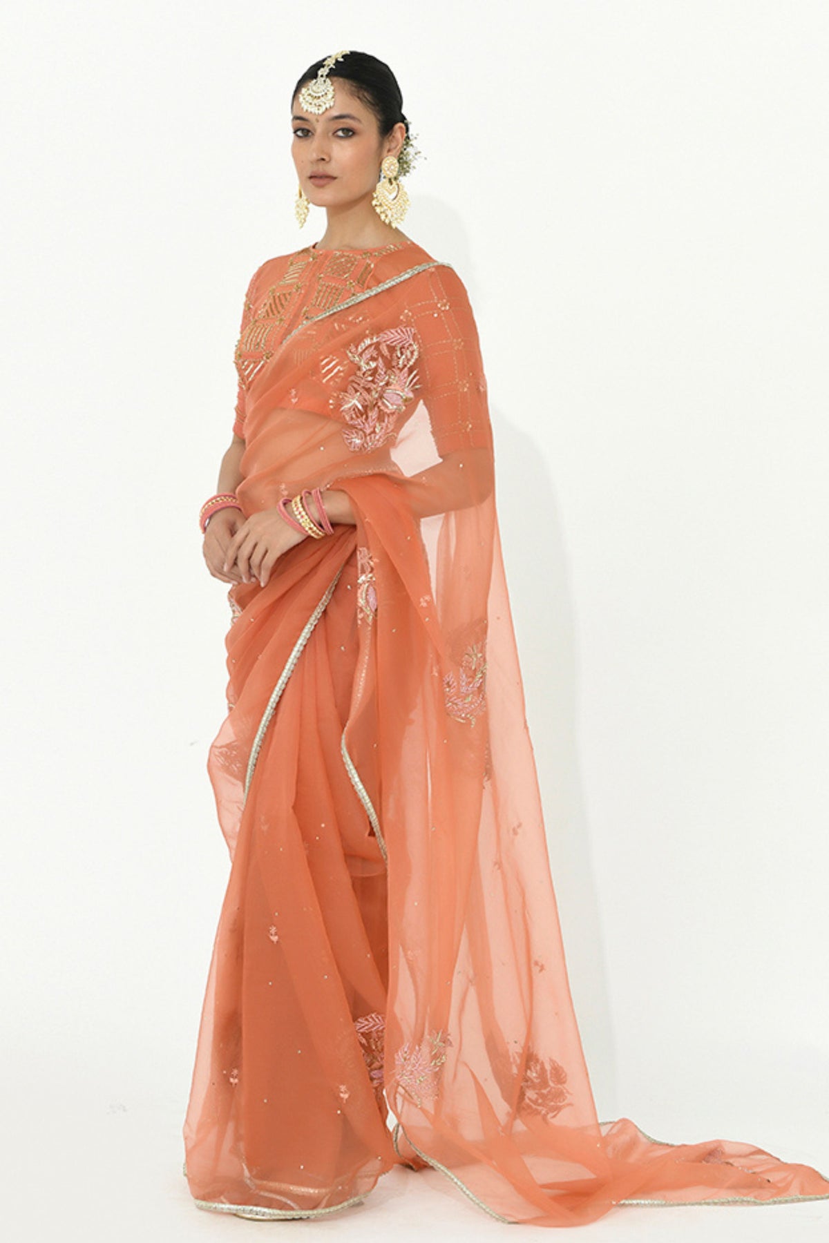 Amber Saree Set