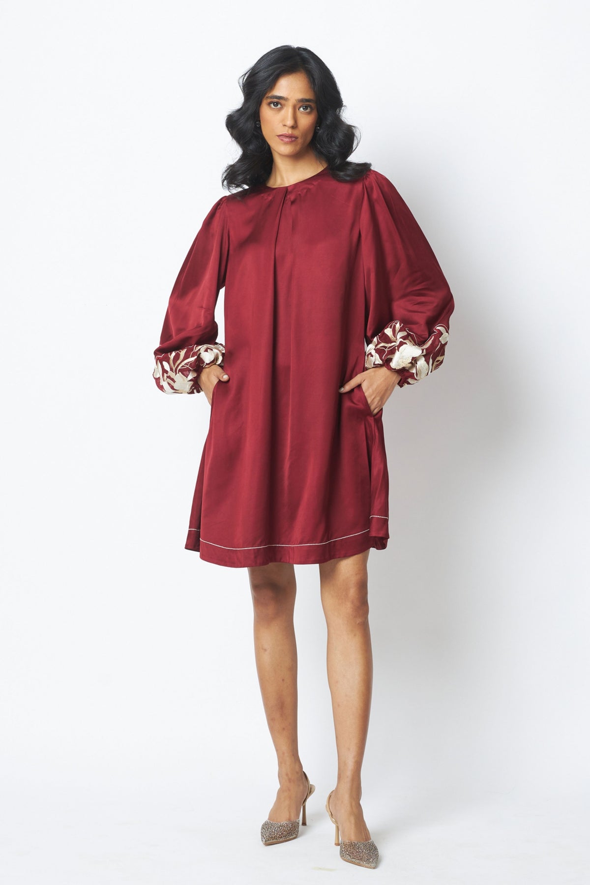 Poey Sculpted Shift Dress