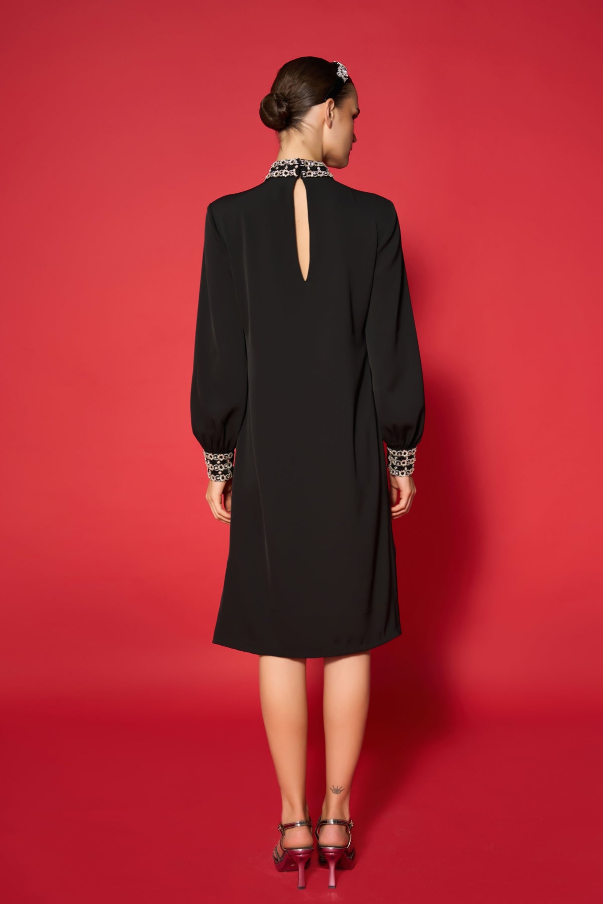 Levy Embroidered Dress