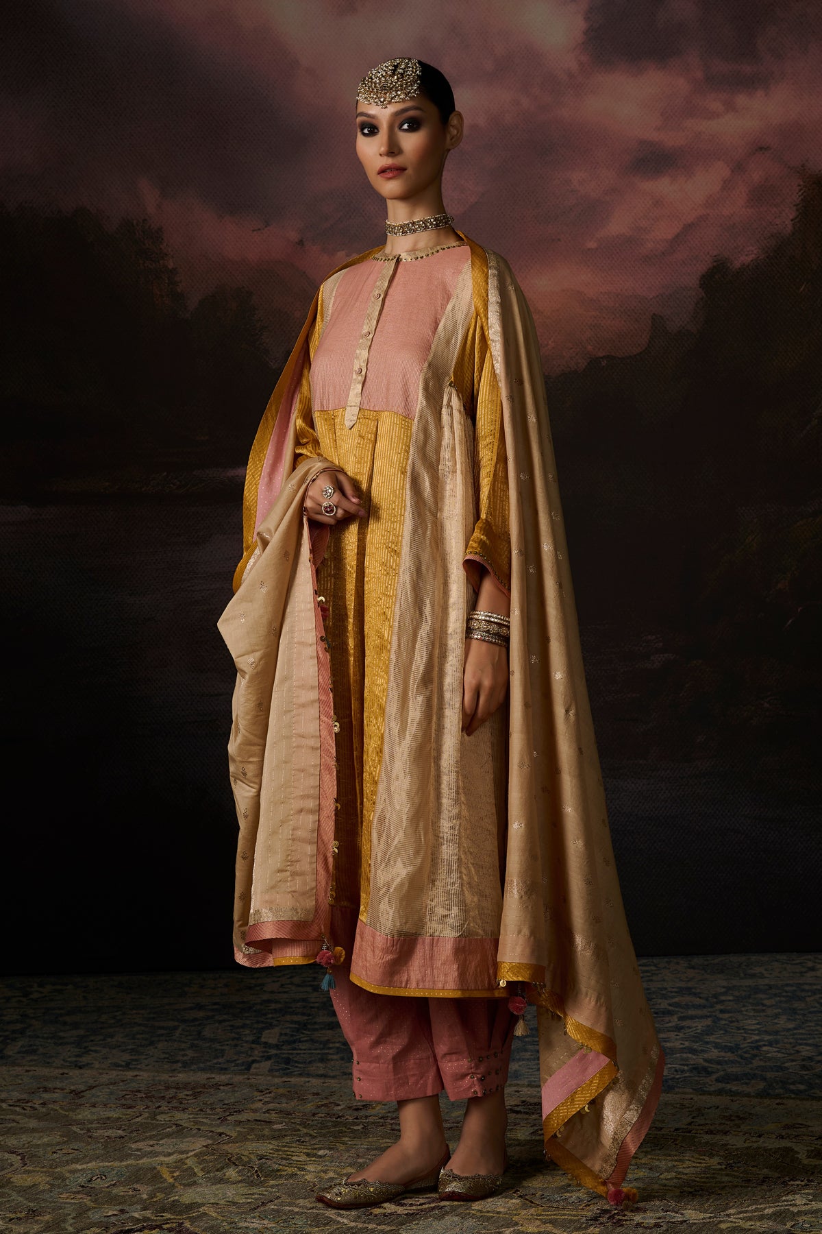 Gul Anarkali Set