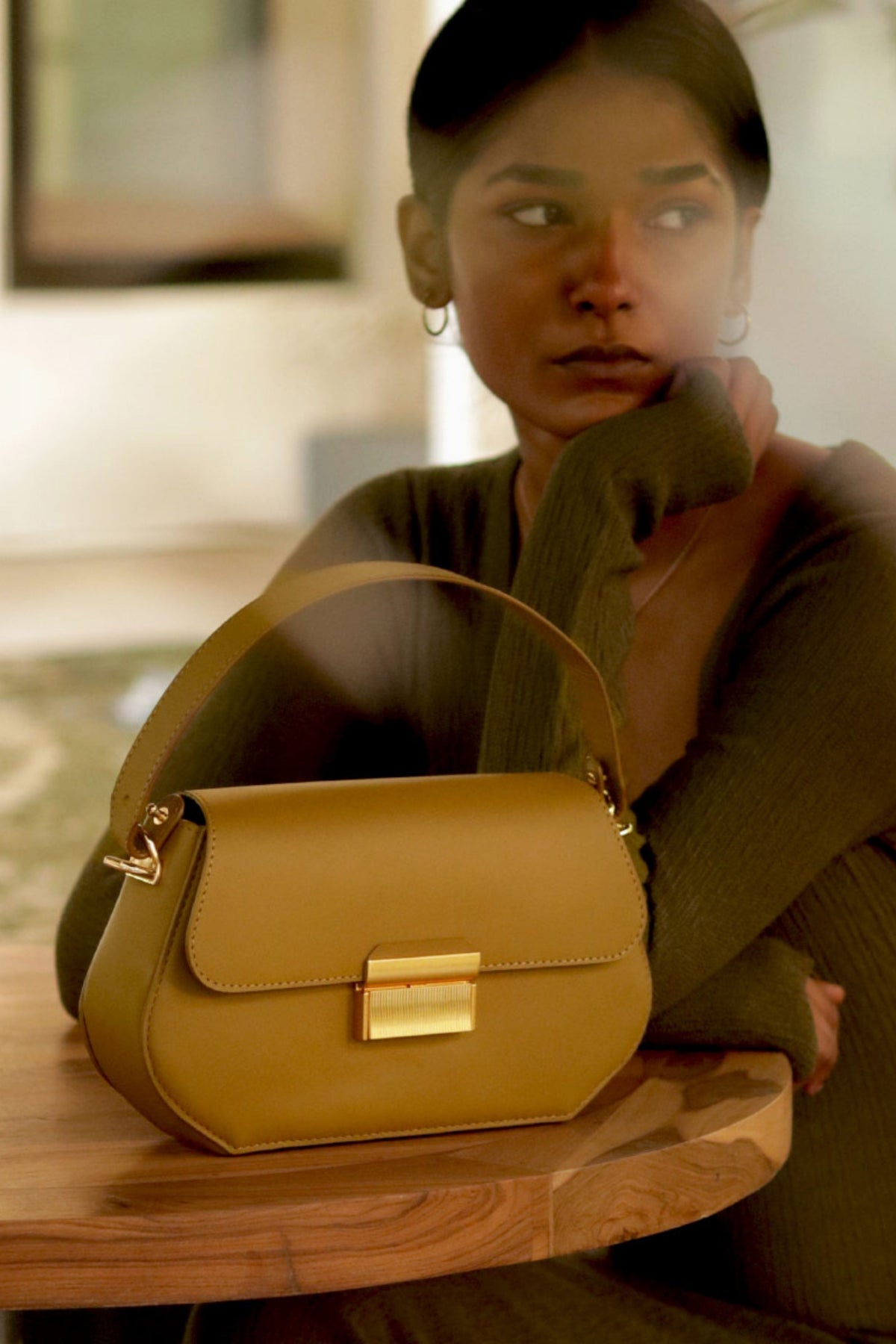 Ochre Della Shoulder Bag
