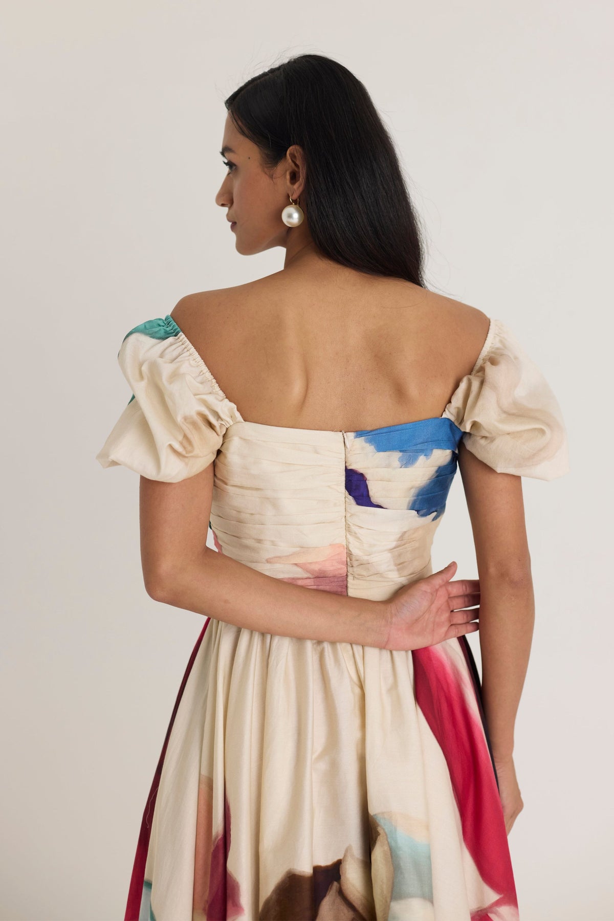 Lila Puff Sleeve Dress