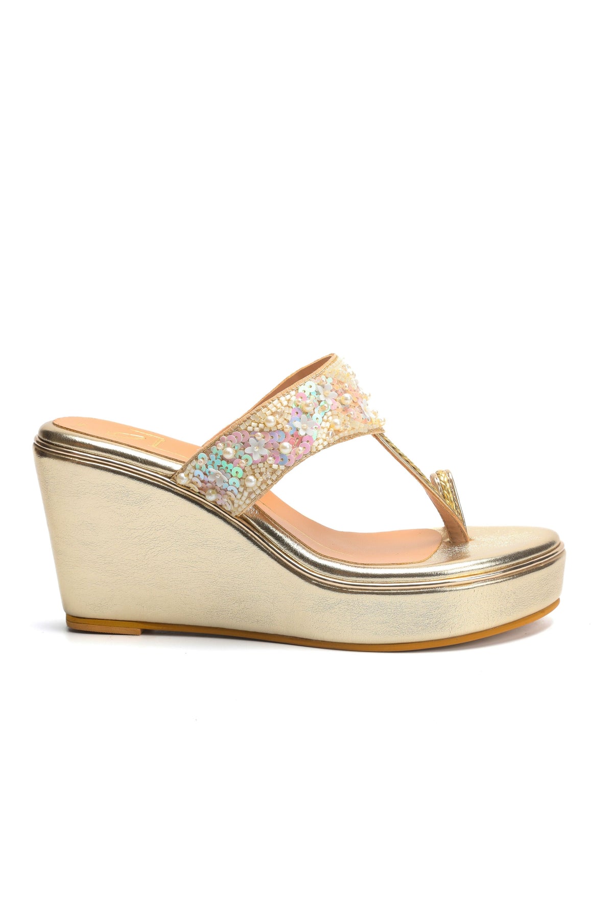 Gilded Elegance Heels