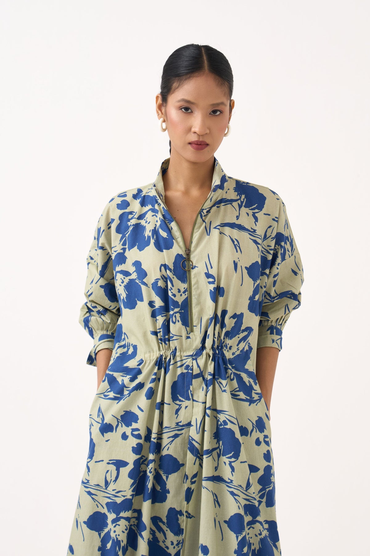 Drawstring Tunic Set
