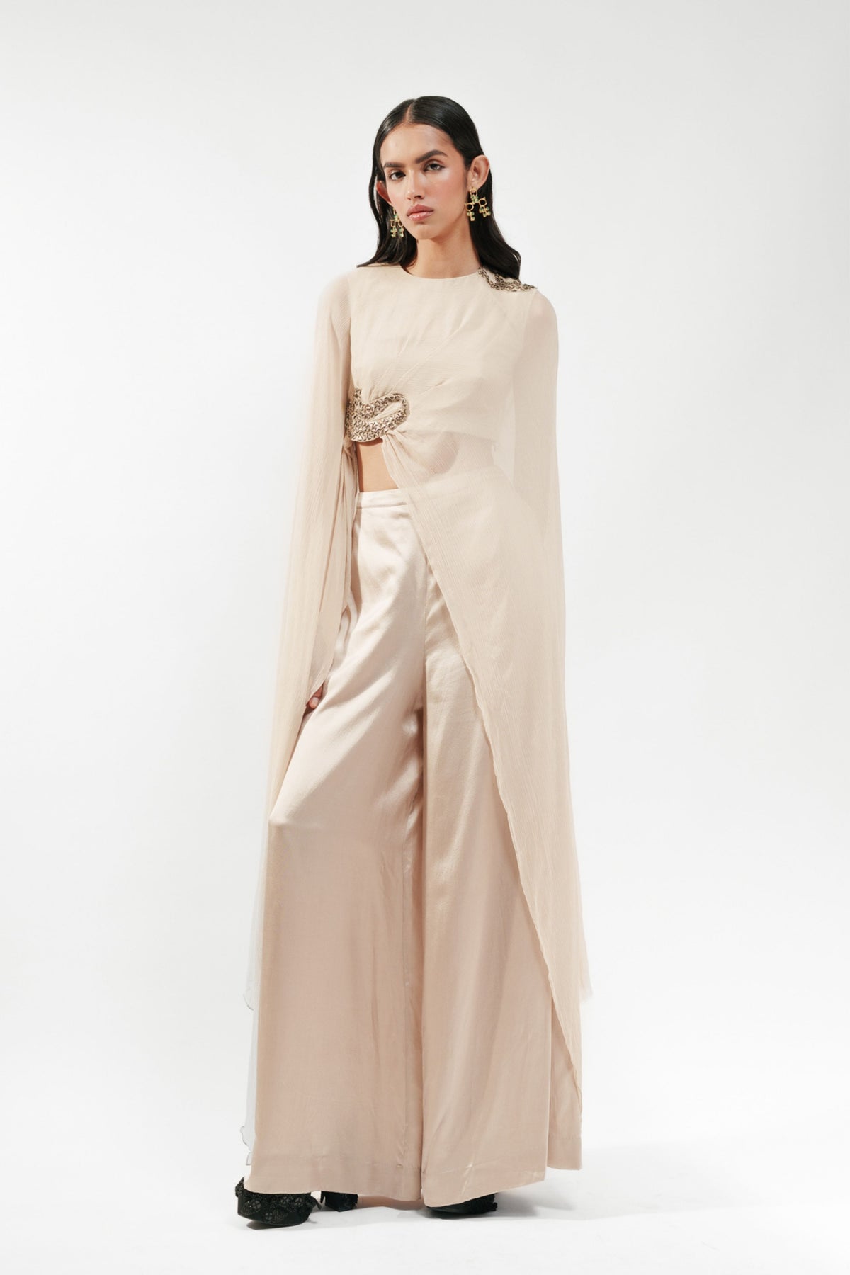 Draped Cape Set