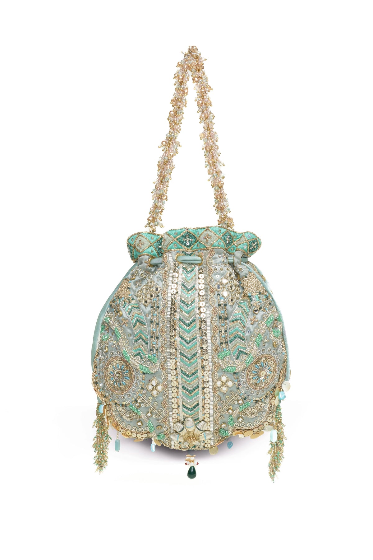 Jade Green Ruhani Potli
