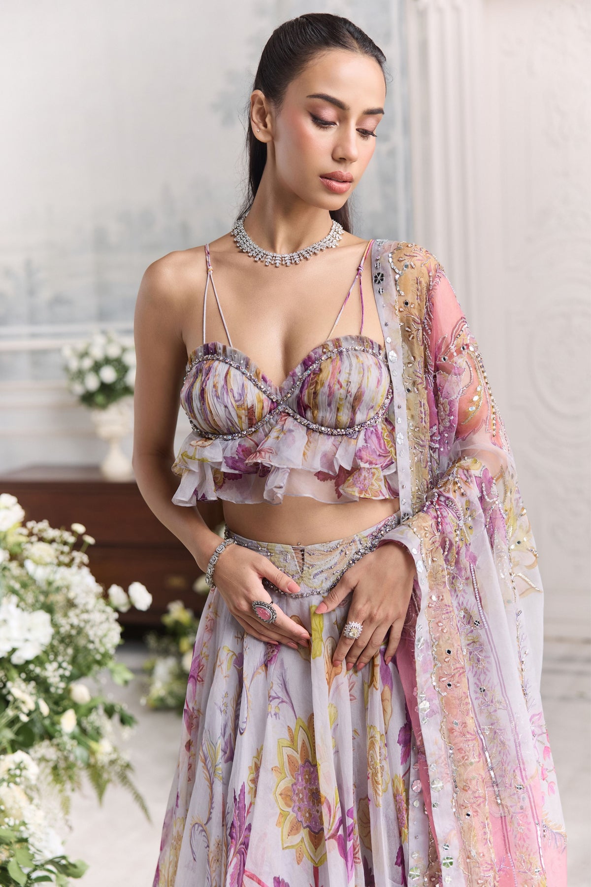 Iman Lehenga Set