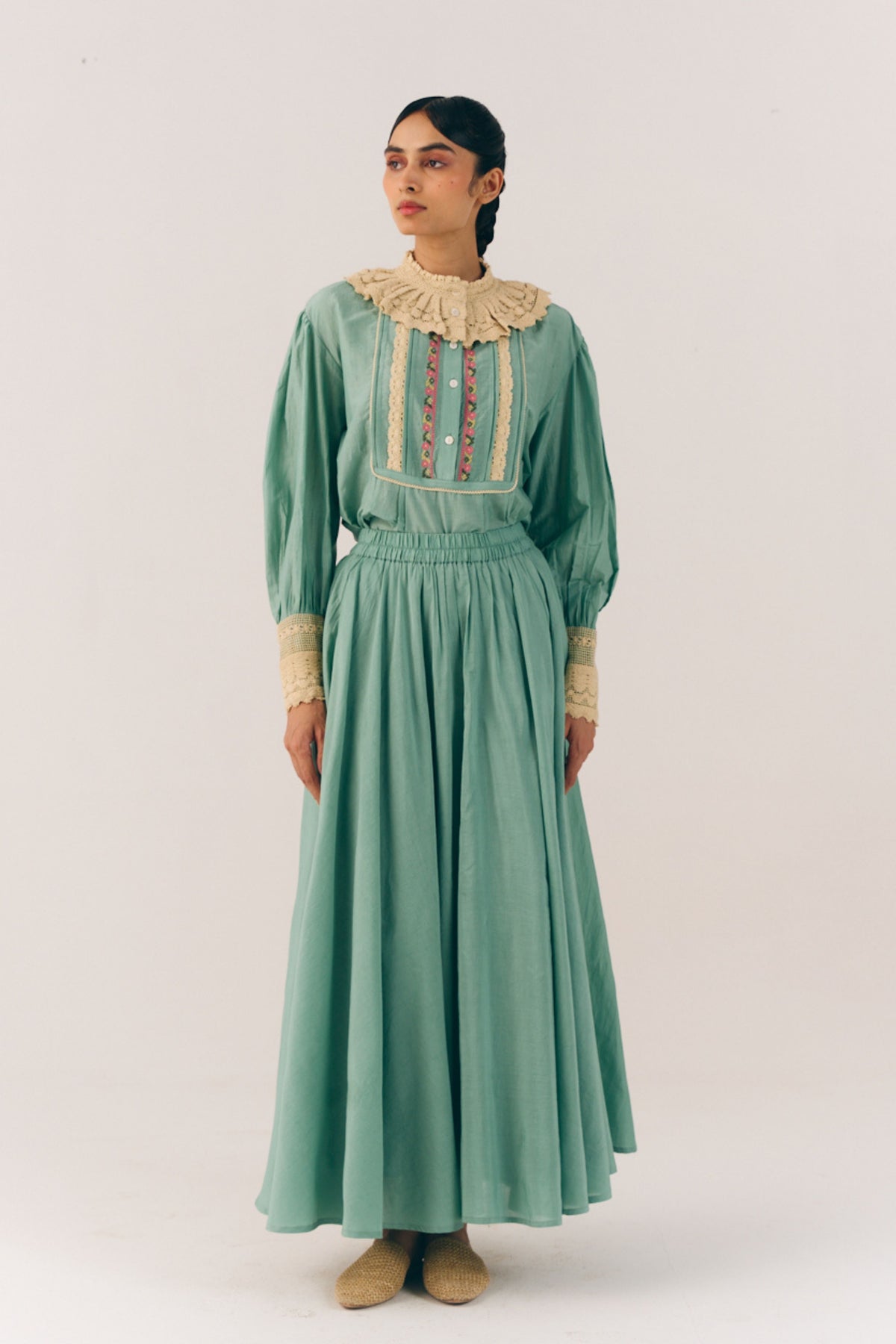 Umbrella Aqua Skirt