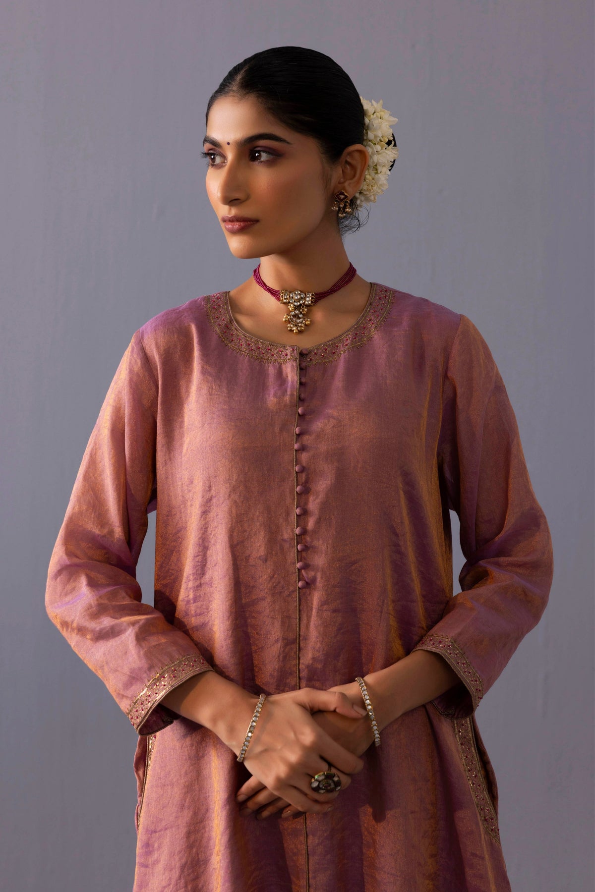 Rashmi Pink Kurta Set