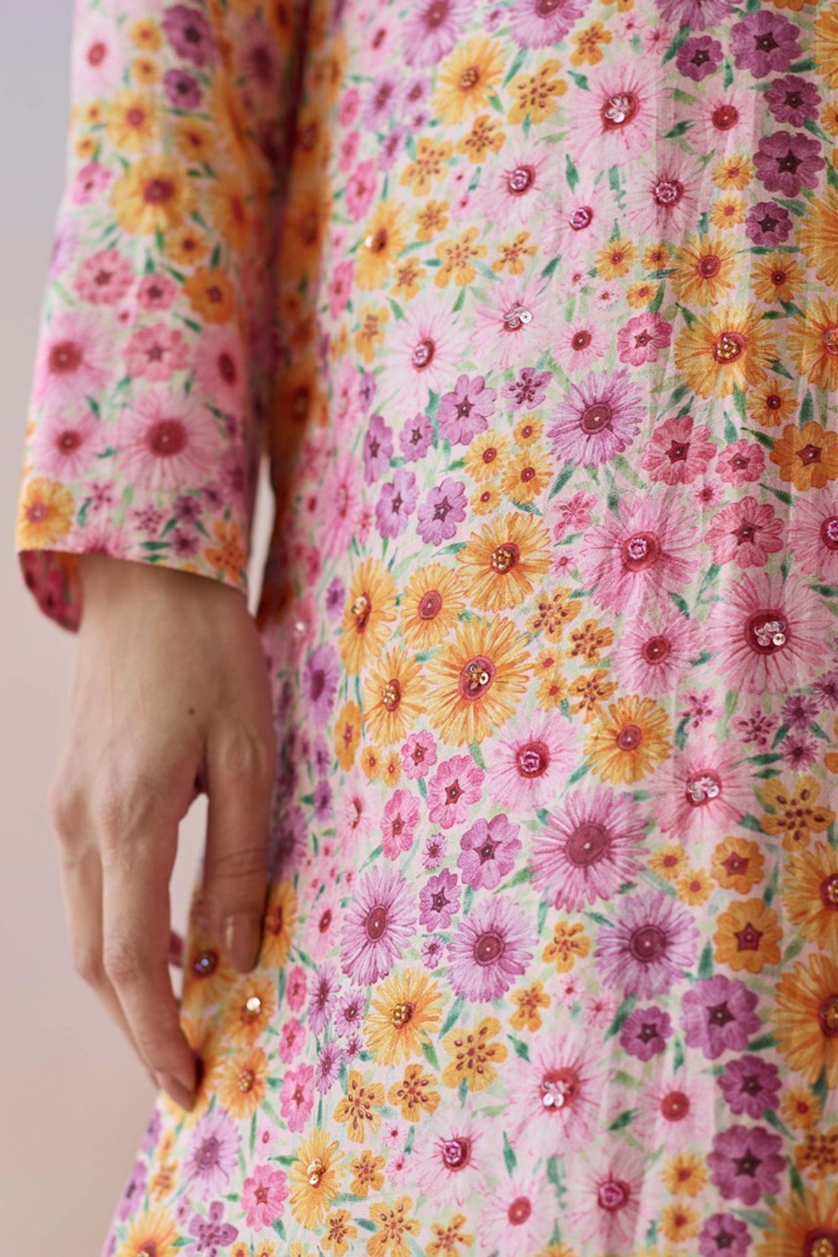 Wildflower Dawn Pink Kurta and Pants