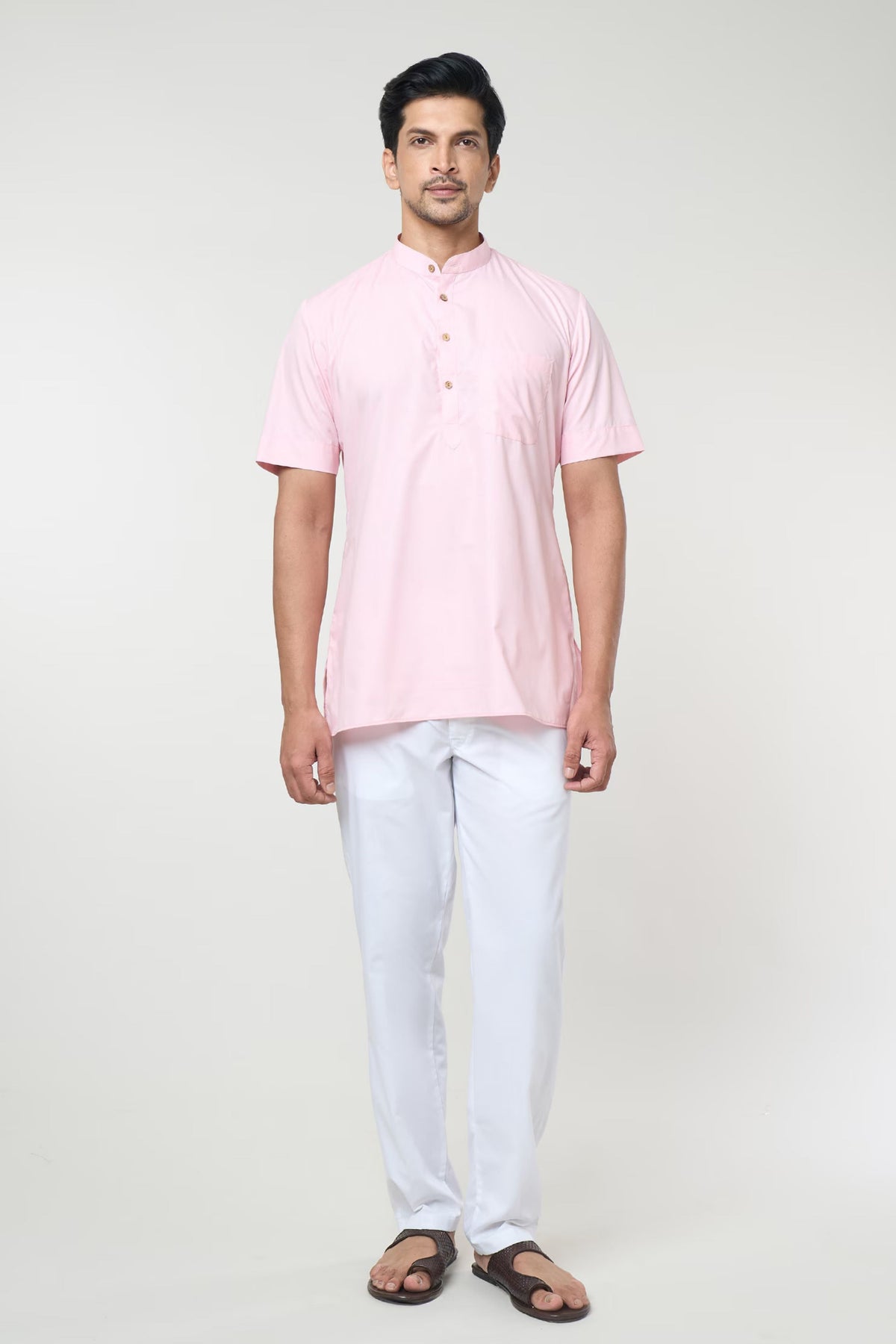 Pink Pastel Shirt Set