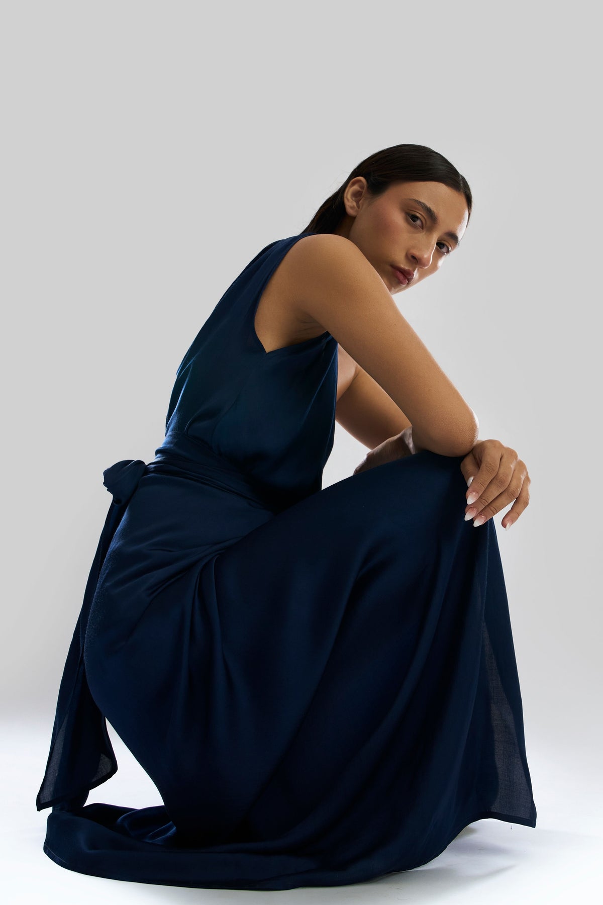 Drape Sarong Dress