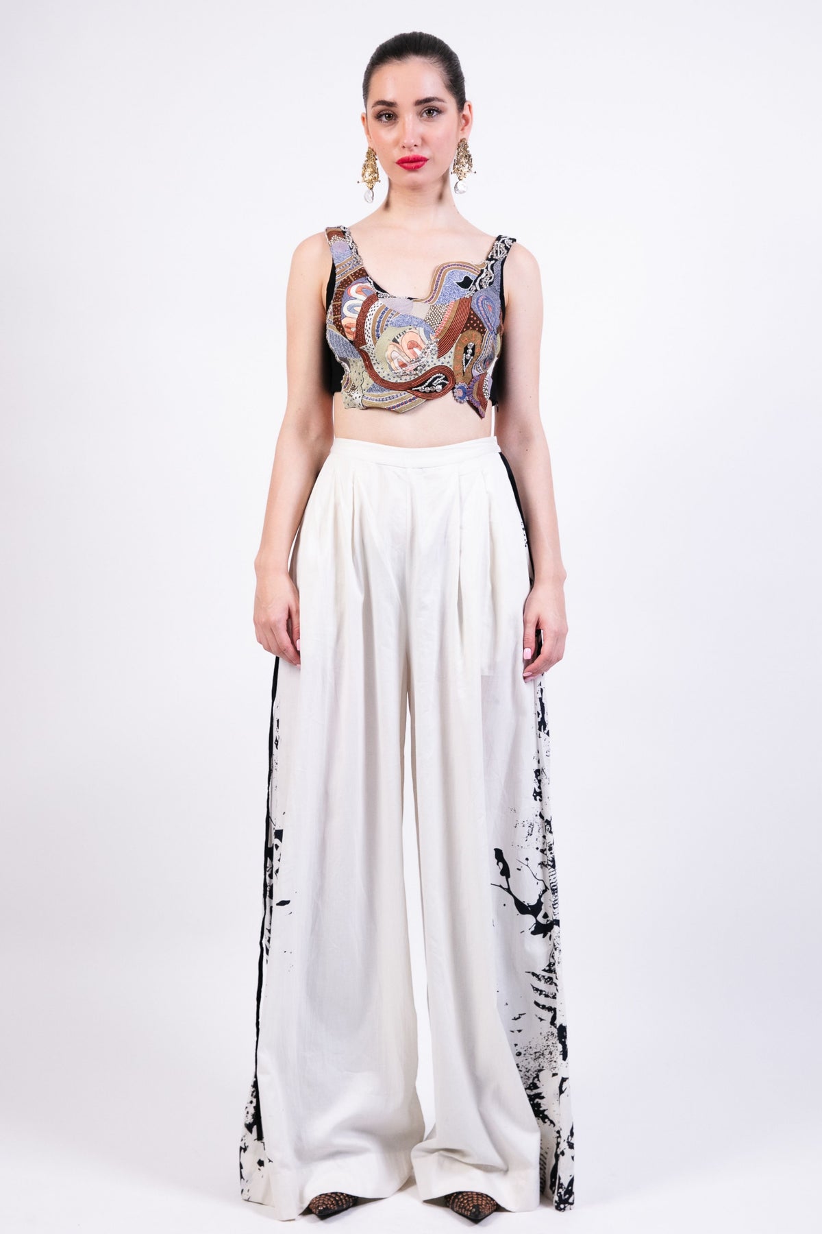 Bold Splash Print Co-ord Set