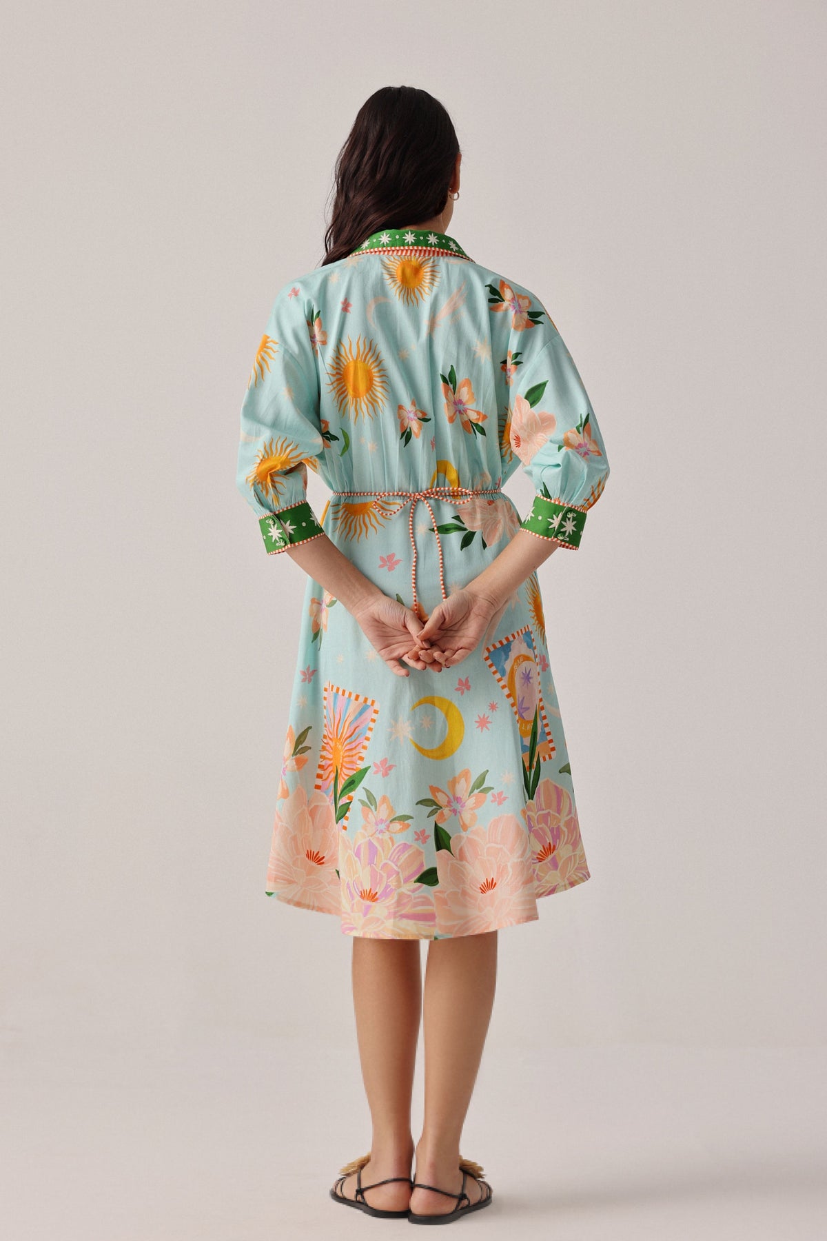 Azure Lena Midi Dress