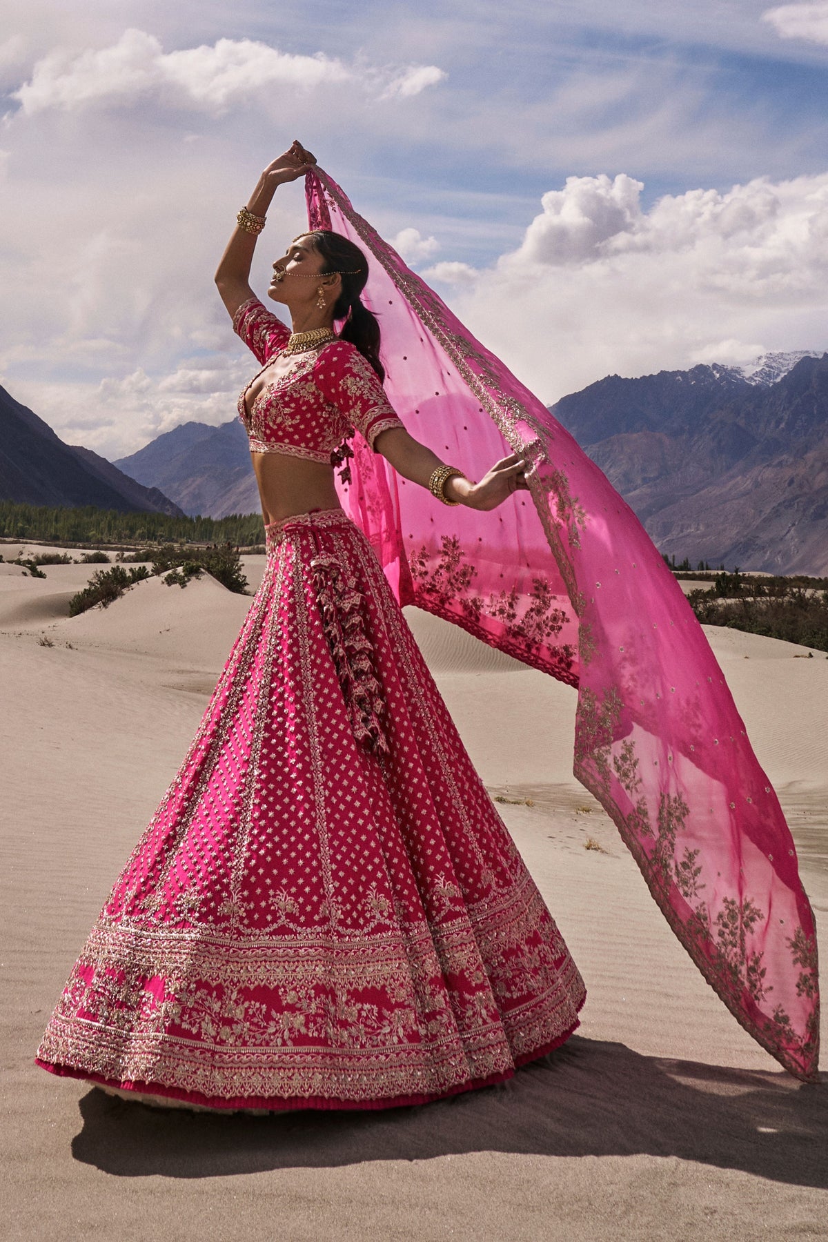 Leh Nyoma Lehenga Set