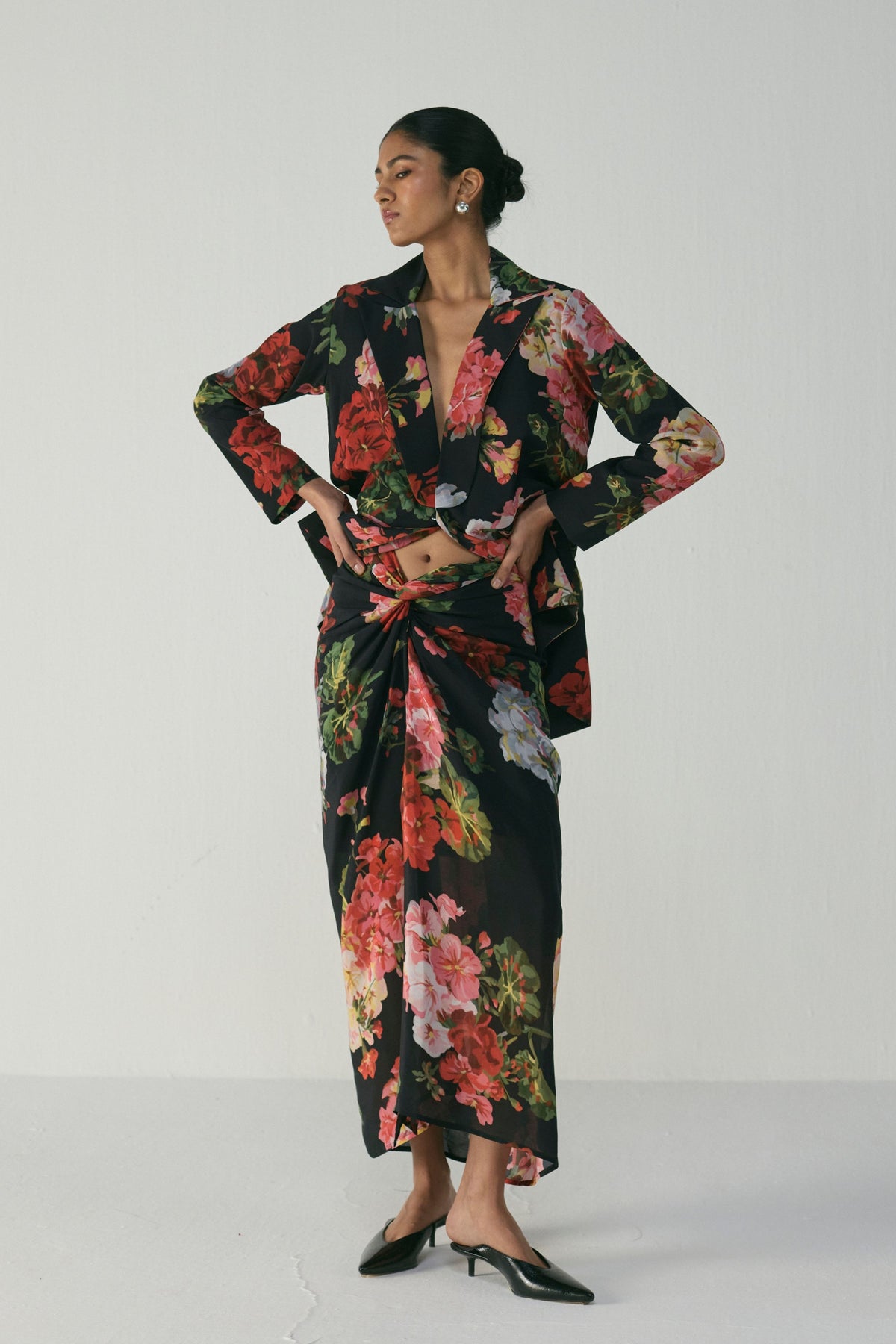 Bloody Mary Blazer Skirt Set