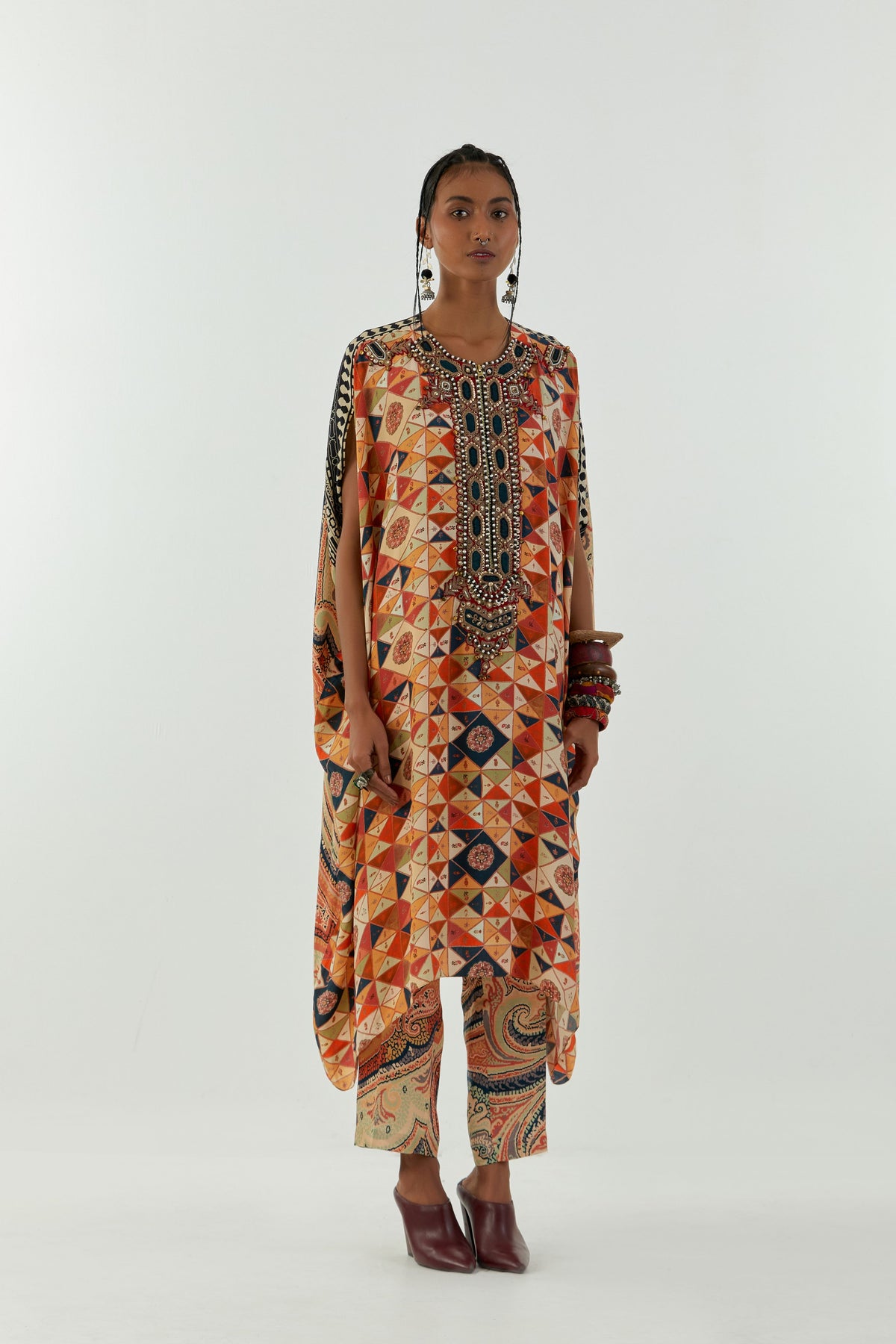 Ritu Kaftan Tunic Co-ord Set