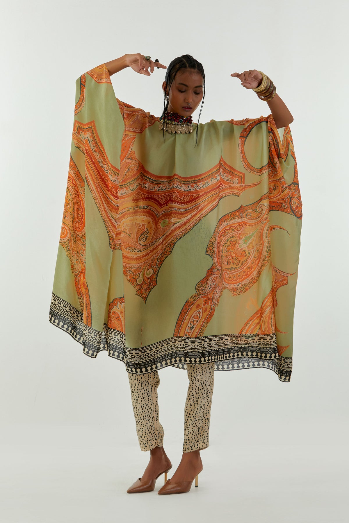 Ritu Kaftan Tunic Co-ord Set