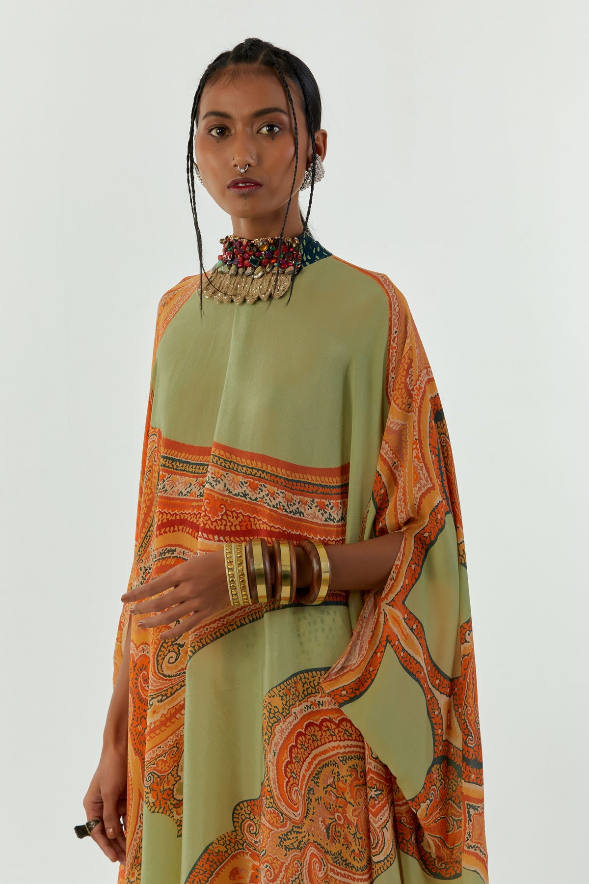 Ritu Kaftan Tunic Co-ord Set