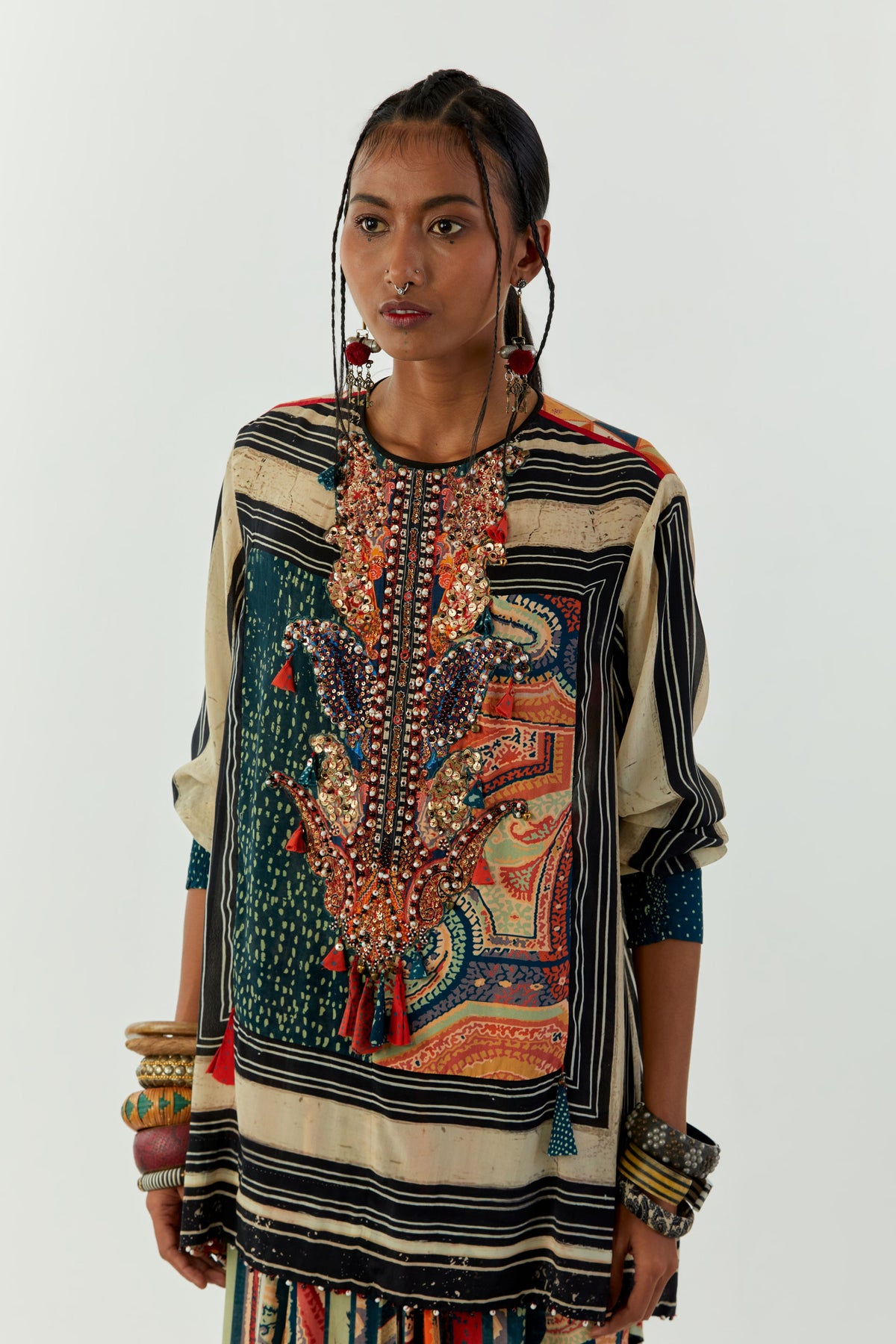 Mitra Short Multi Kurta Set
