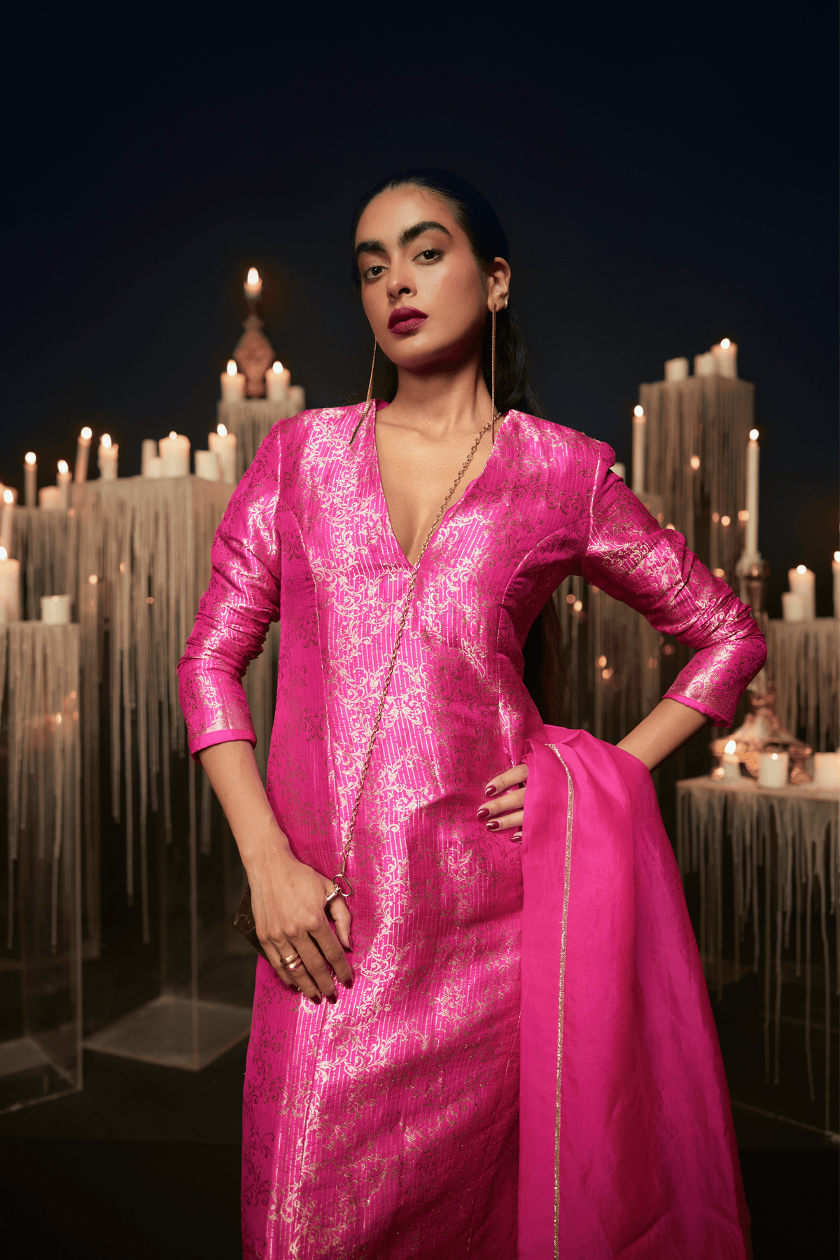 Sweet Rose Kurta Set