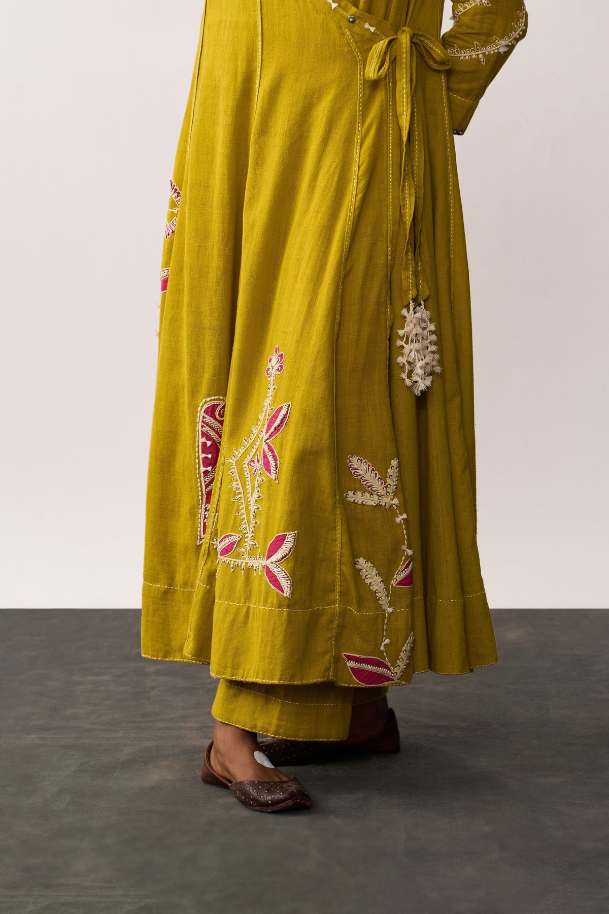Hansa Yellow Kurta With Pants