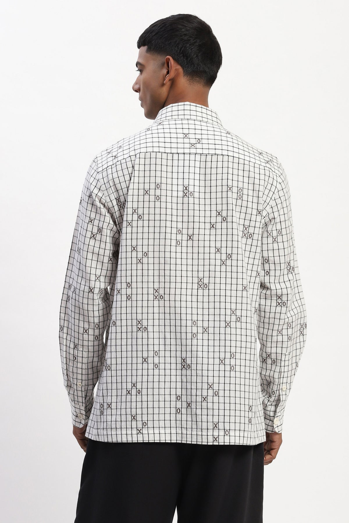 White Tic Tac Toe Shirt