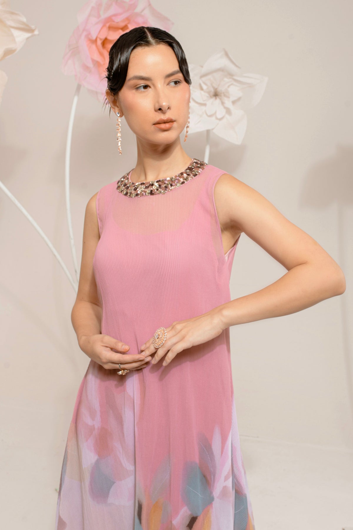 Prench Pink Tunic set