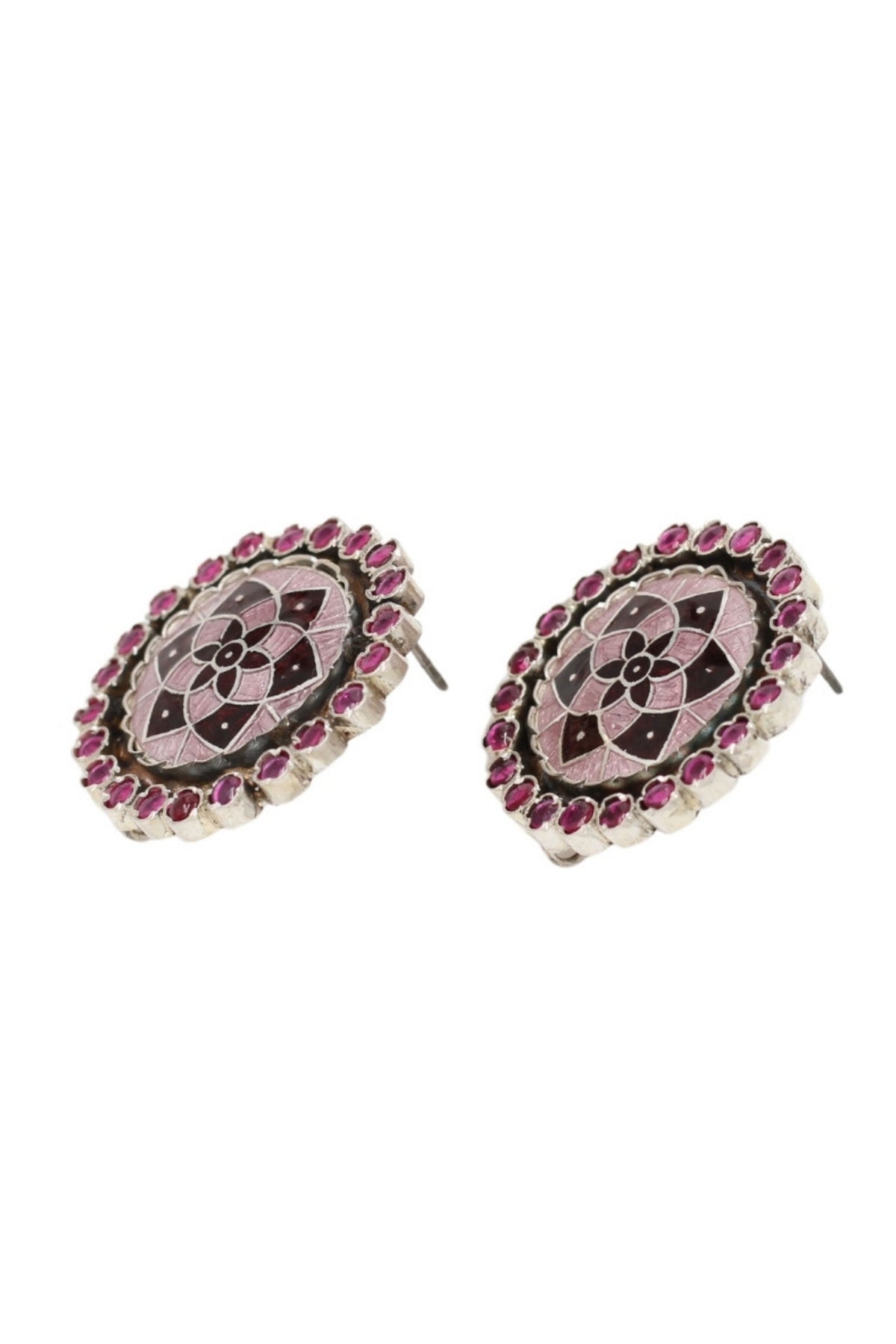 Classic Handcrafted Earrings in Multicolour