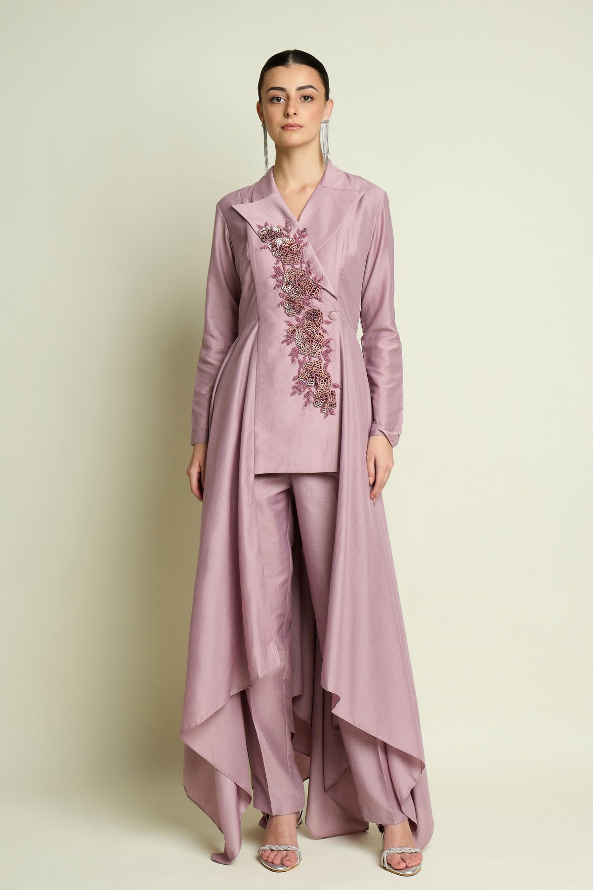 Lilac Blazer Set