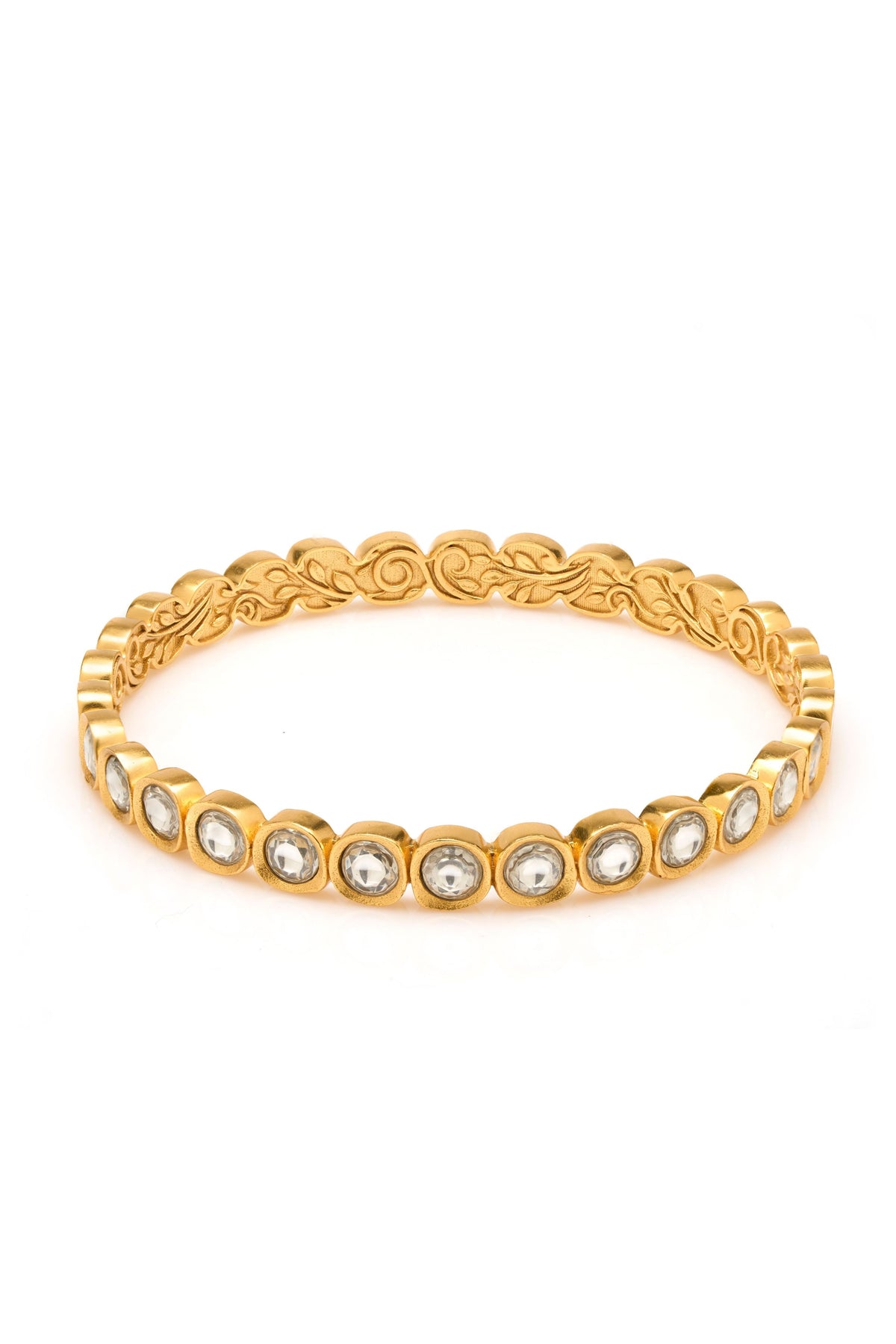 Pakeezah Kundan Bangle