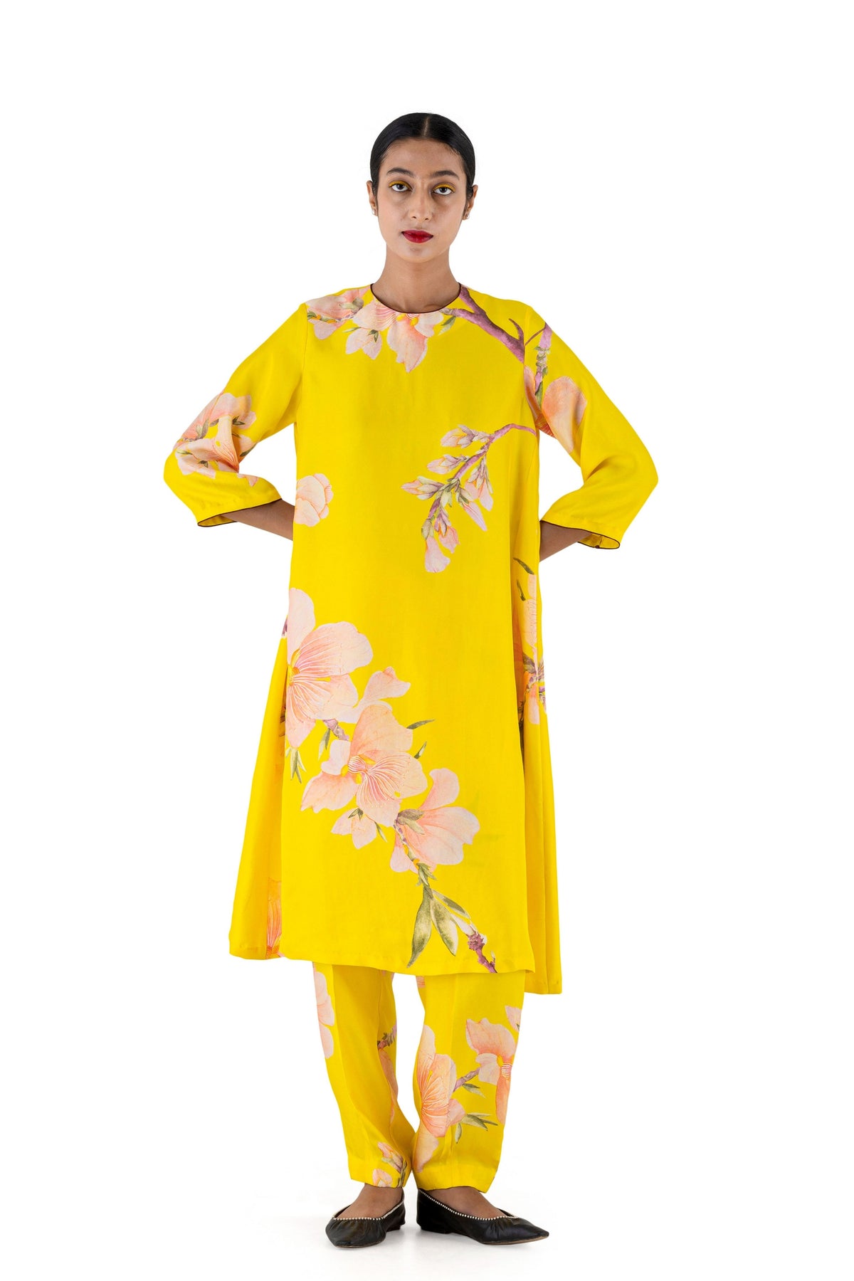 Varsaka &amp; Tavora Yellow Kurta Set