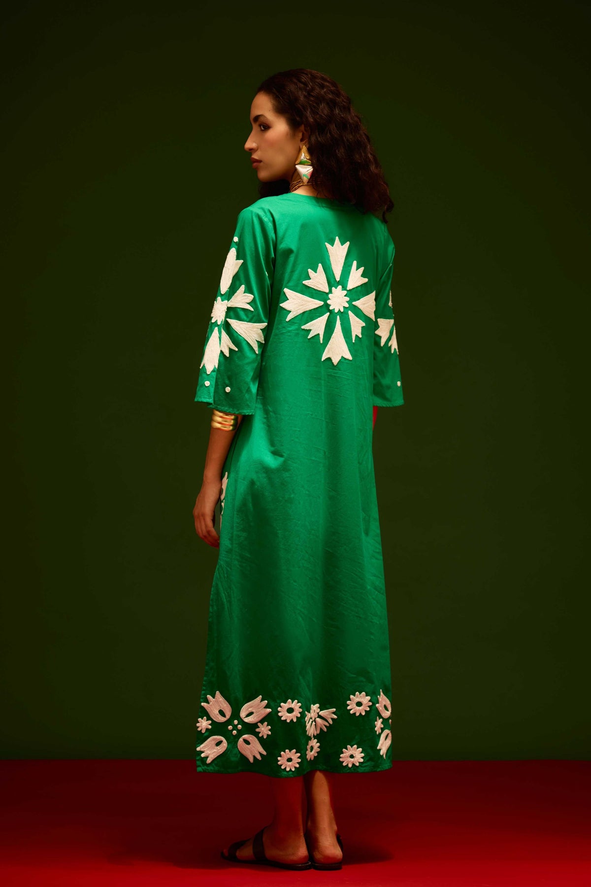 Avocado Green Maxi
