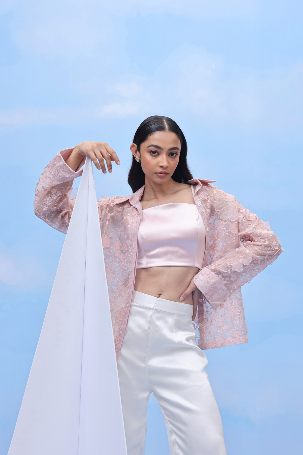 Rose Botanical Blossoms Shirt