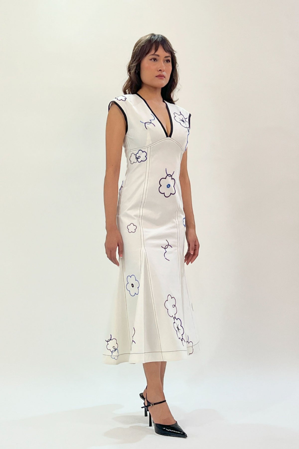 Peony Embellished Dress