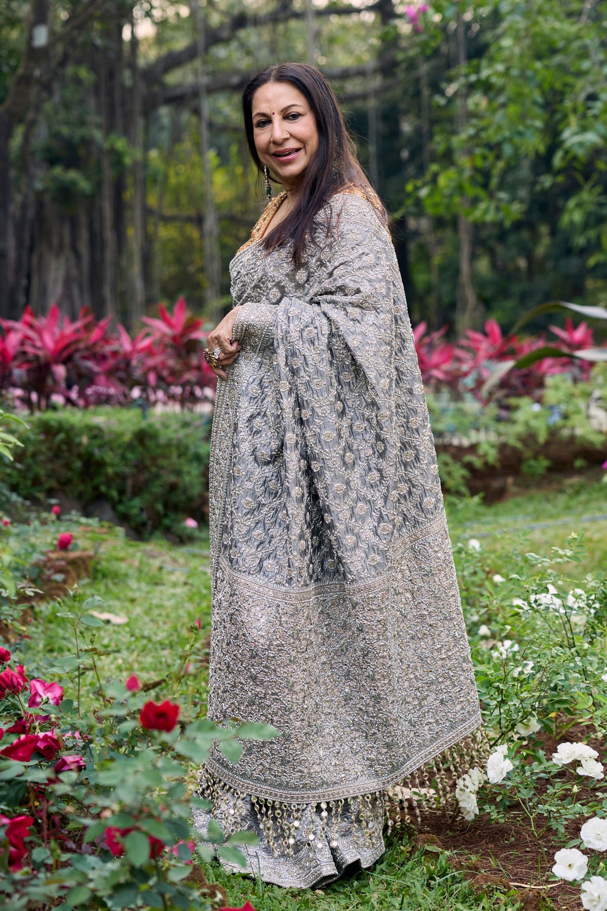 Chandi Rang Heritage Saree Set