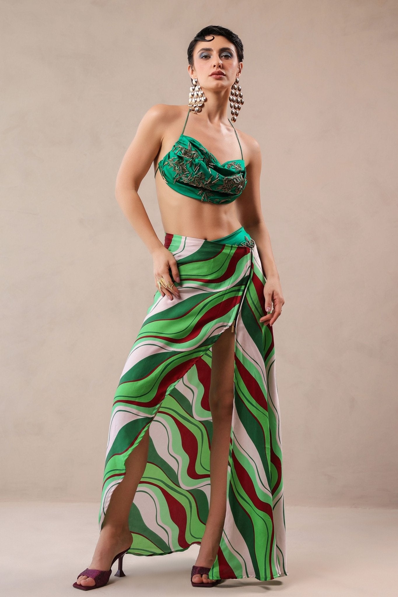 Santa Monica Bikini Cover Up Set - Pallavi Jaipur - Elahe