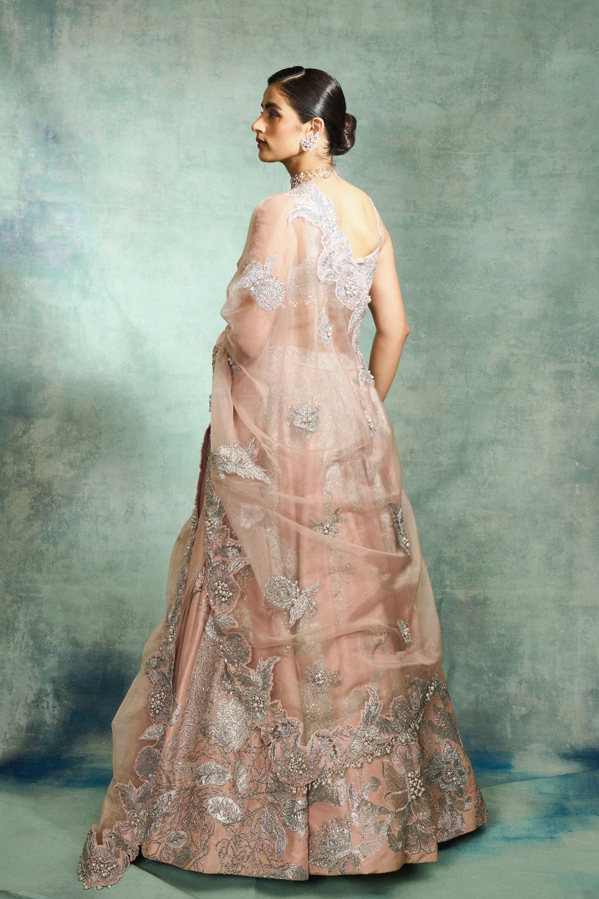 Moonlit Bloom Lehenga Set