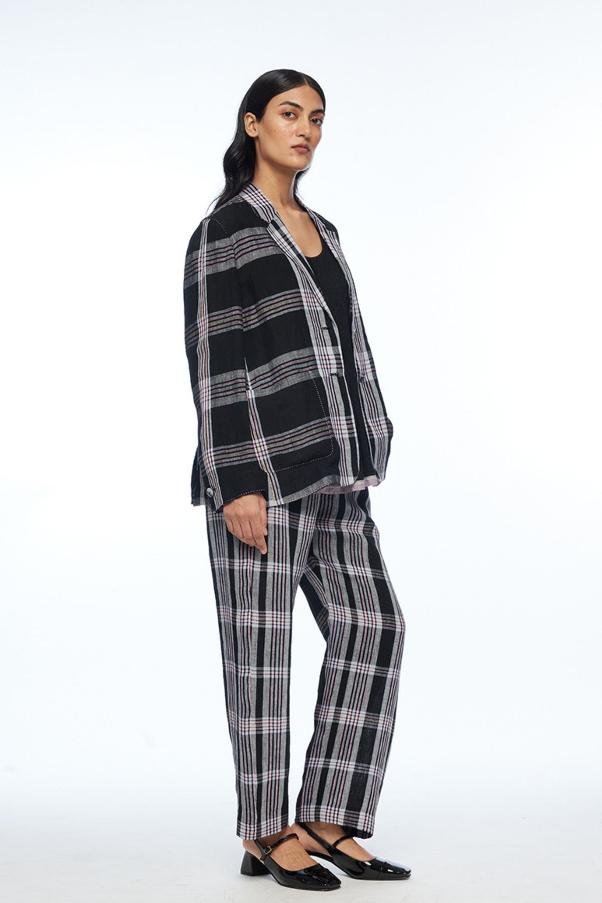 Calantha Check Jacket